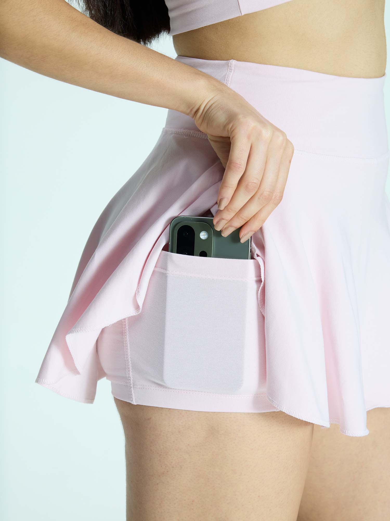 Pink Cotton Twirl Skorts - Image 6