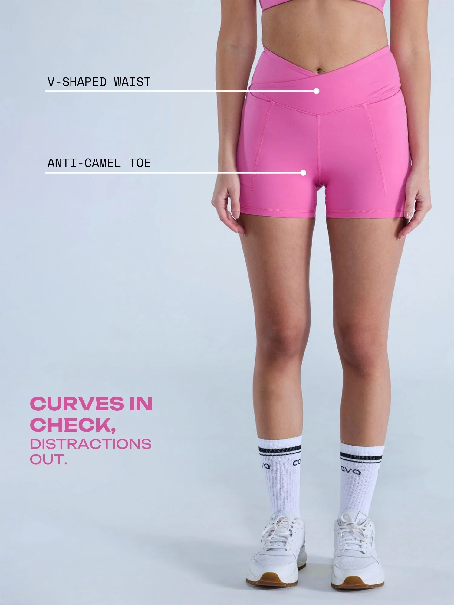 Pink Hourglass Booty Shorts - Image 3