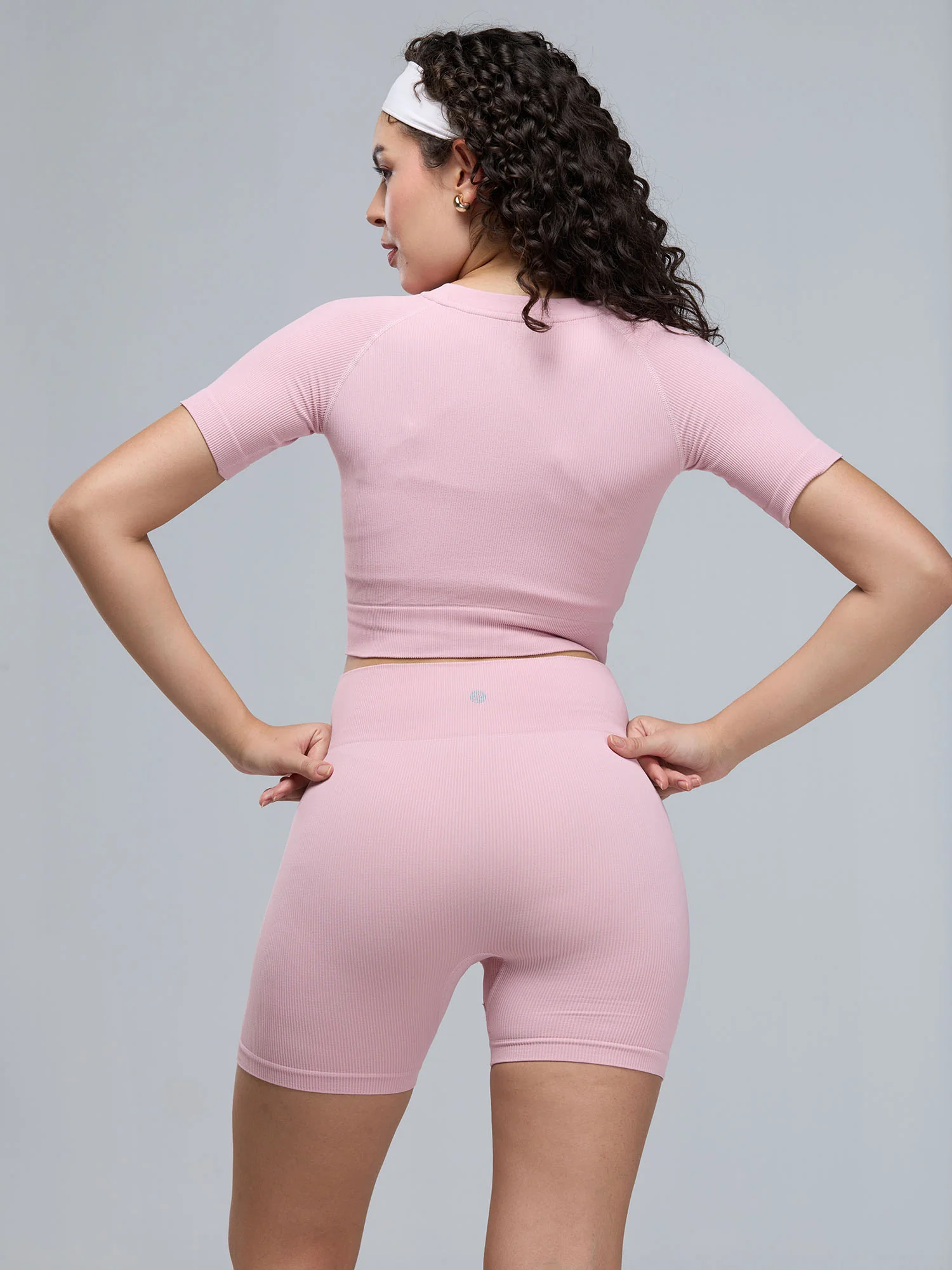 Pink Pulse Cropped T-shirt - Image 3
