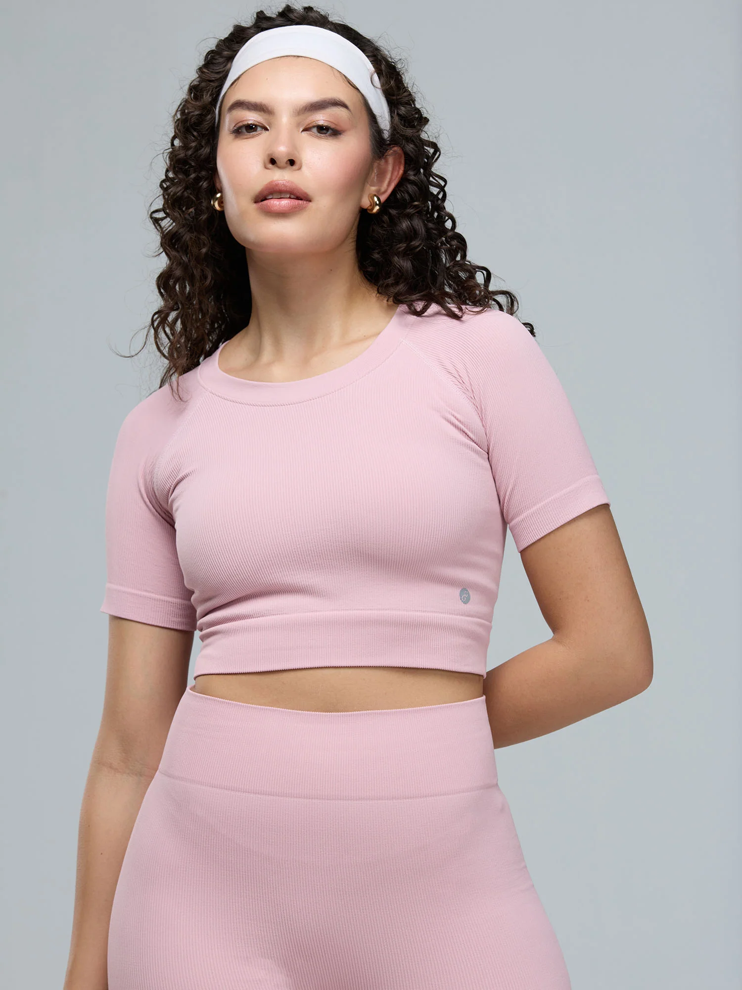 Pink Pulse Cropped T-shirt - Image 4