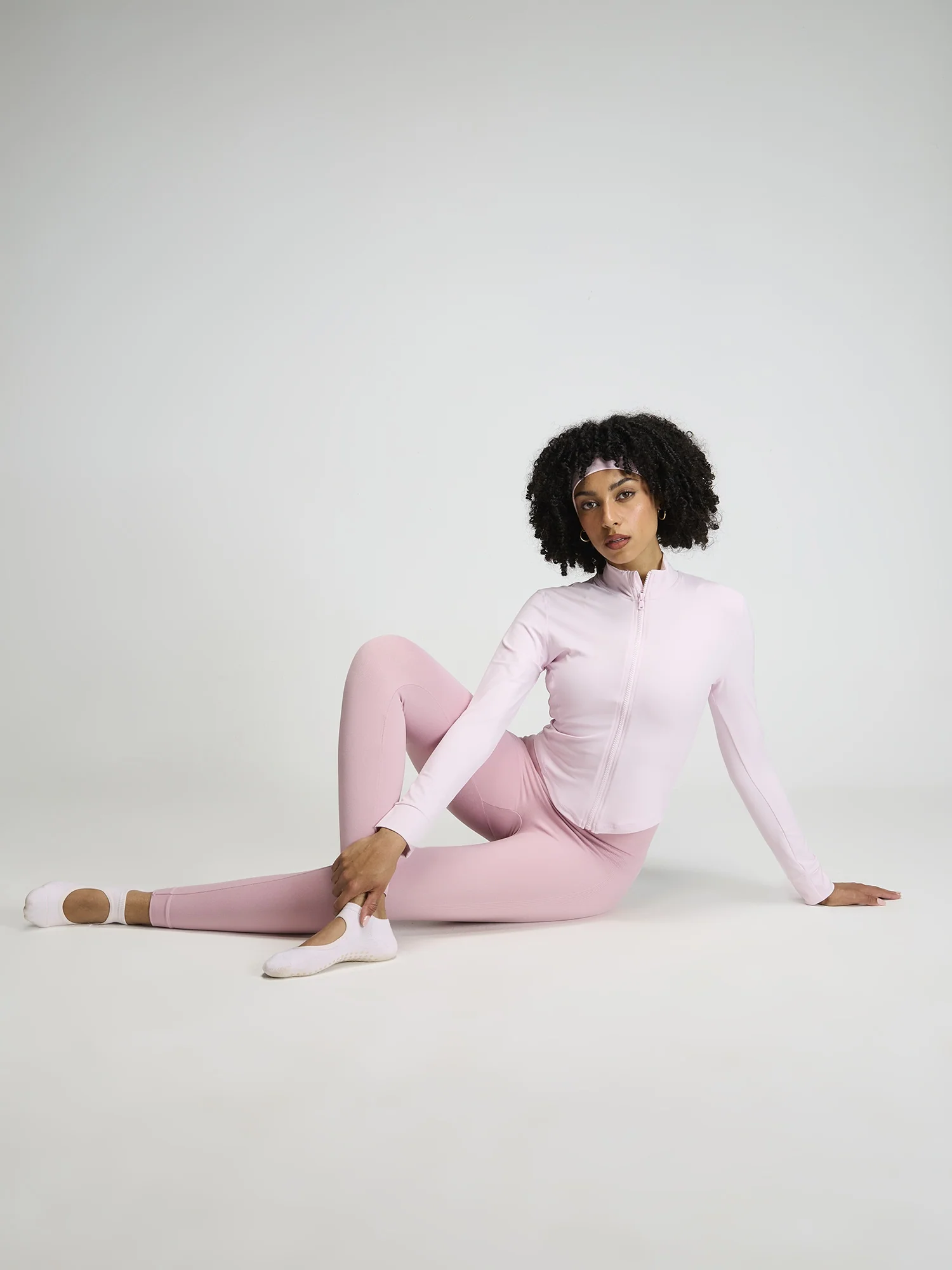 Pink Sky-Rise Leggings - Image 9