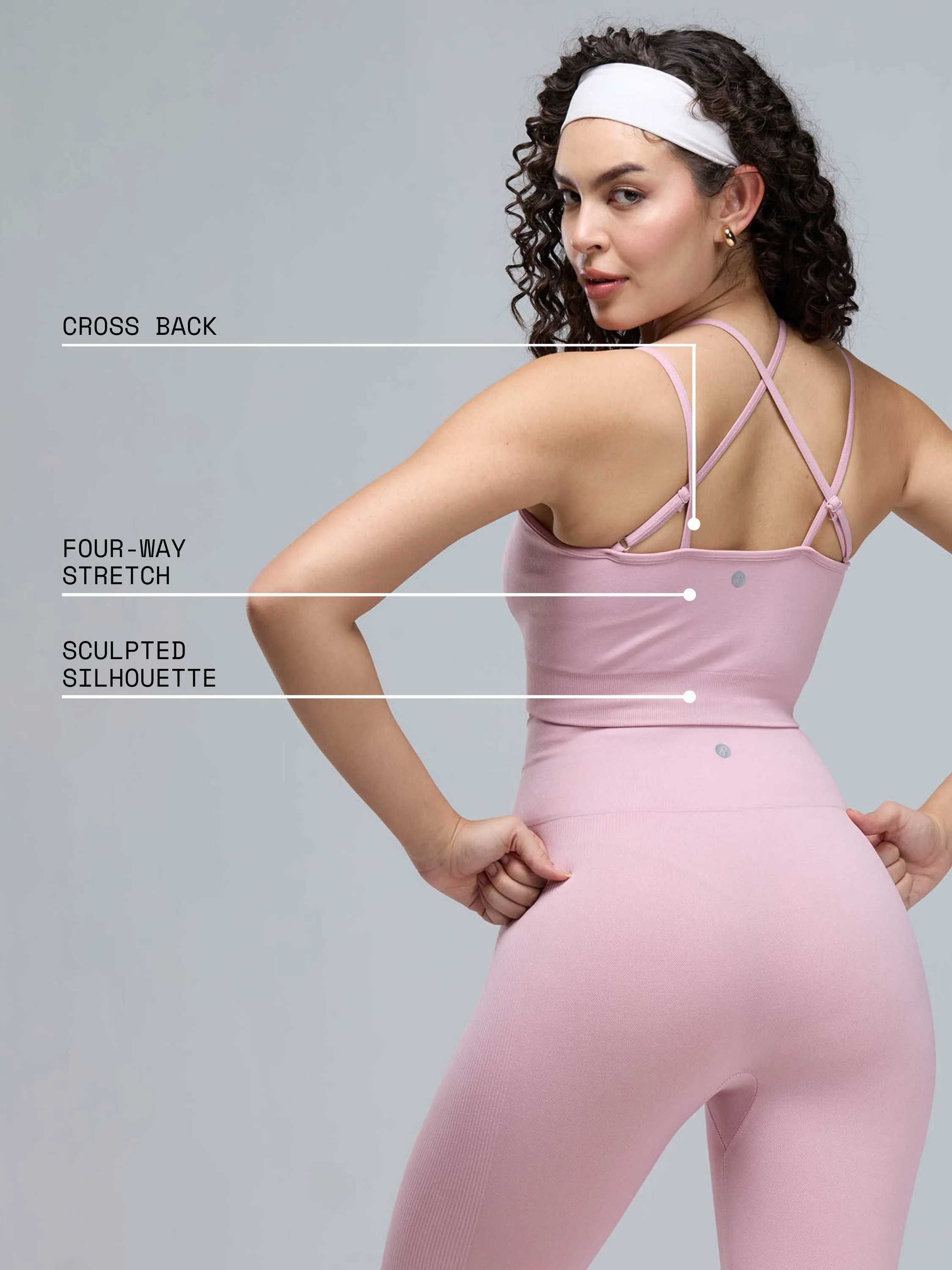 Pink Super Stretch Brami - Image 4