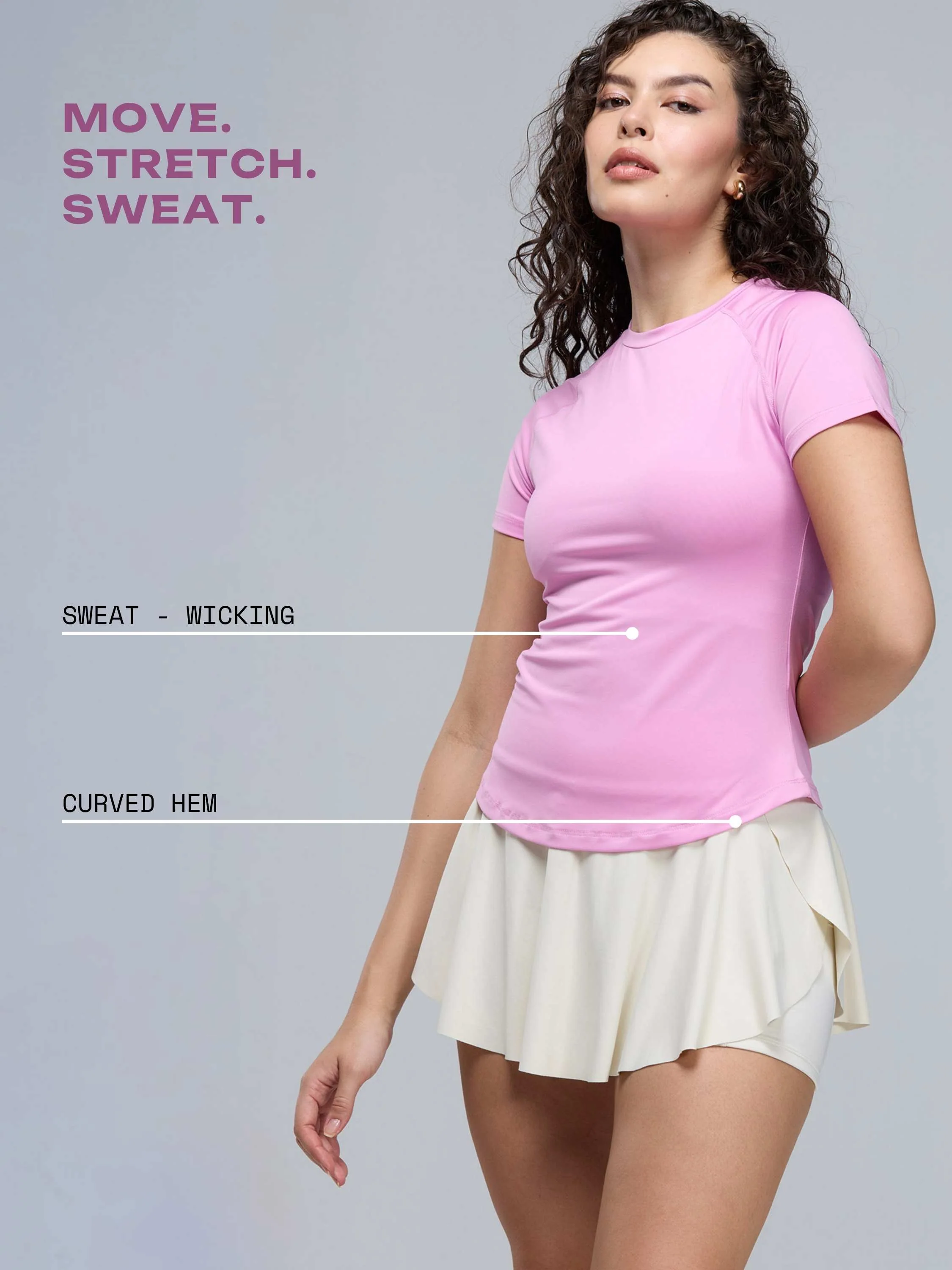 Pink Training Tee - Image 3