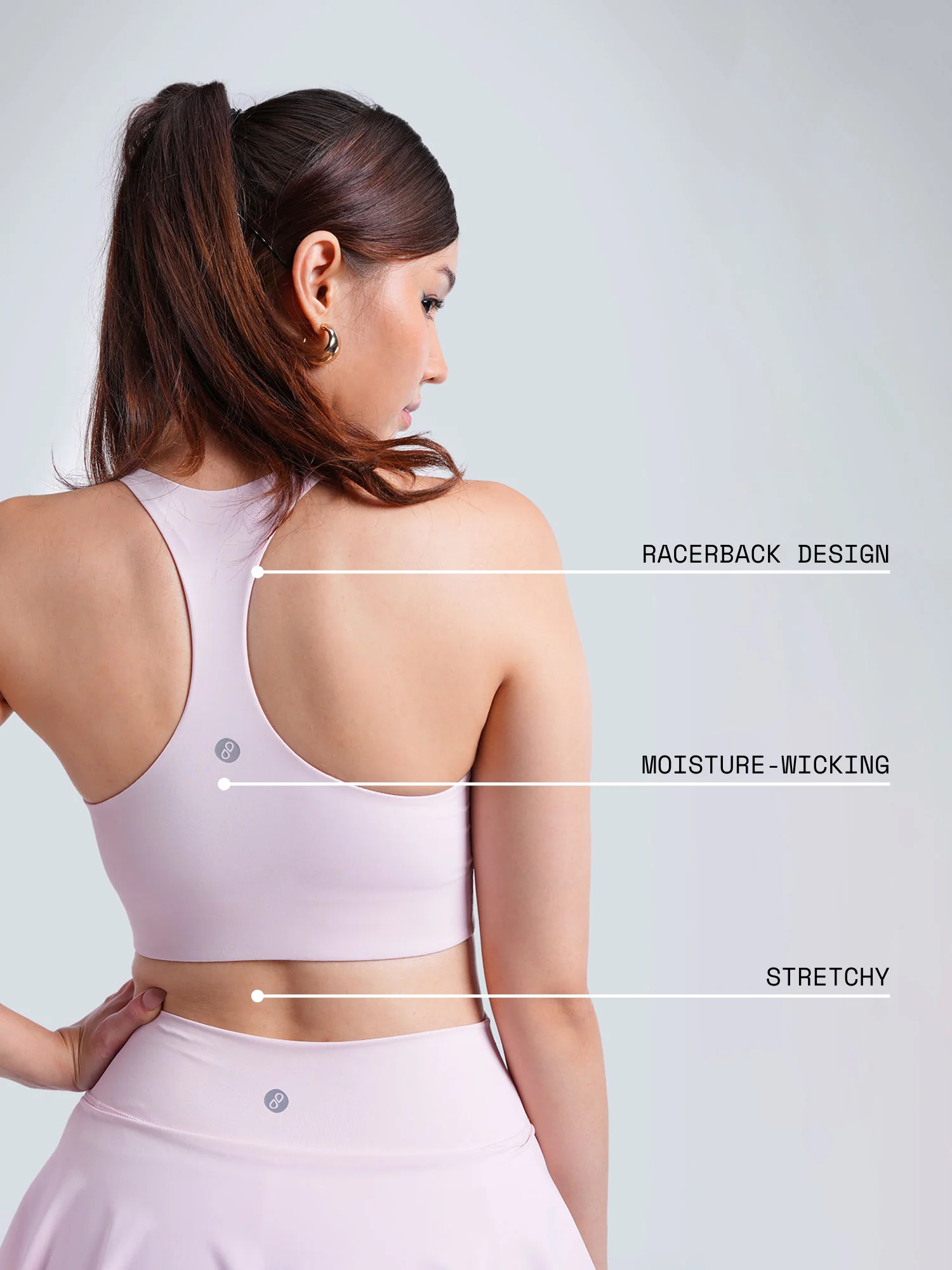 Pink Ultra Support Sports Bra - Image 4