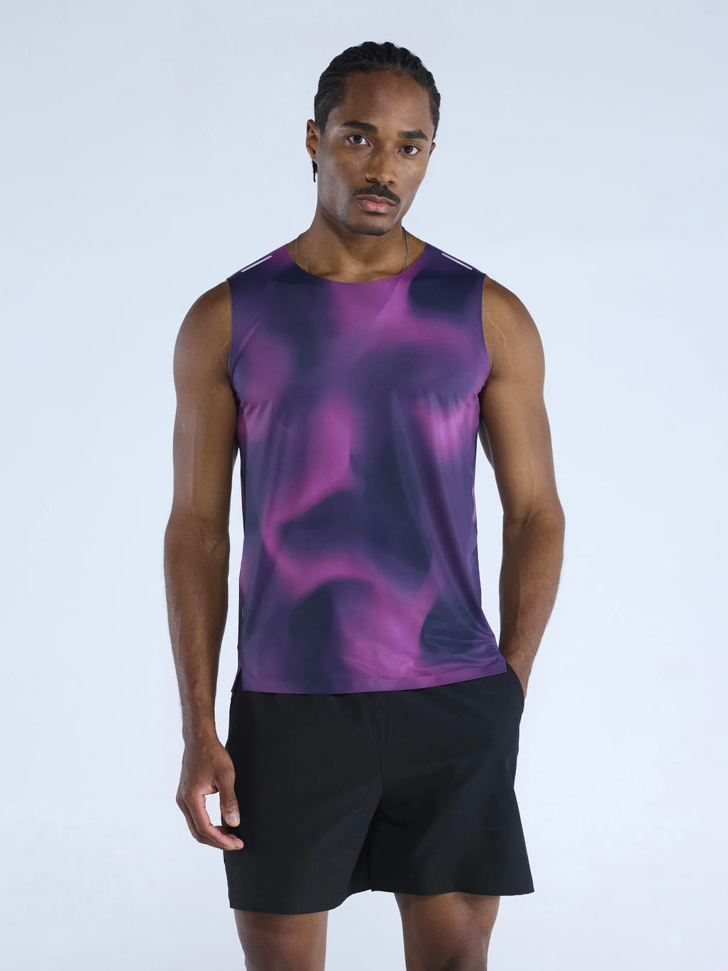 Purple Fluid Ozone Sleeveless Tank - Image 5