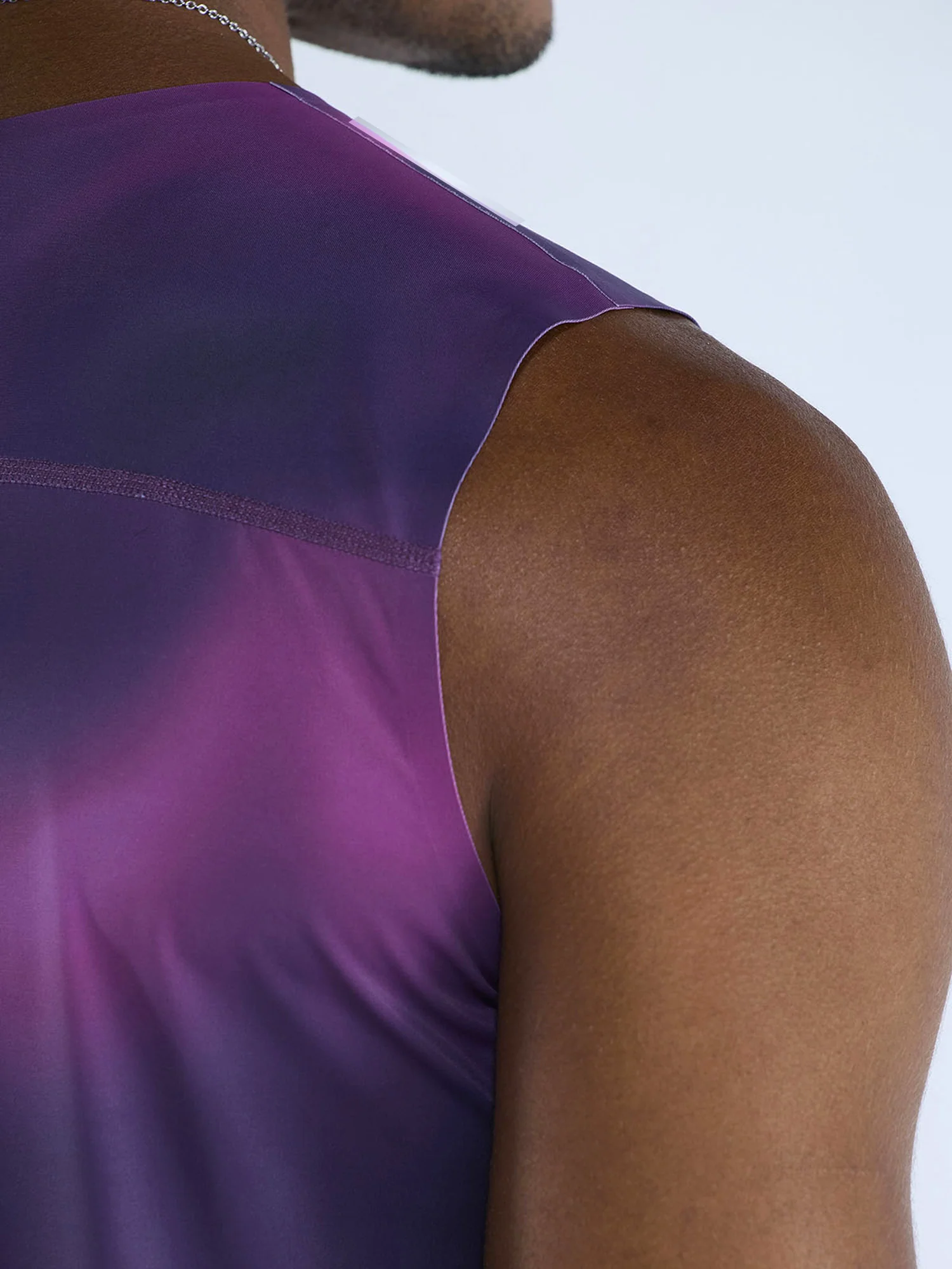 Purple Fluid Ozone Sleeveless Tank - Image 7