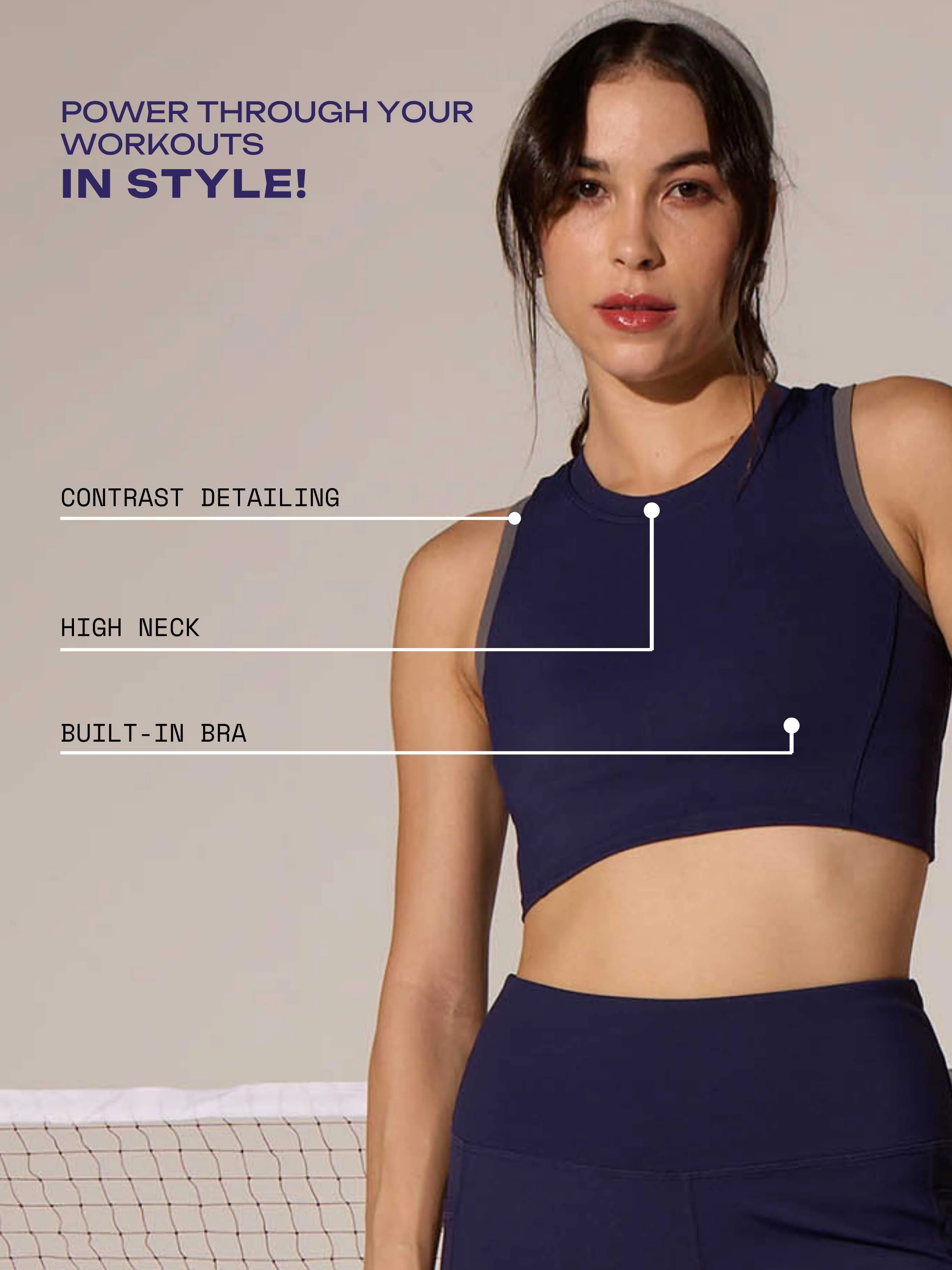 Purple In-Vest Sports Bra - Image 6