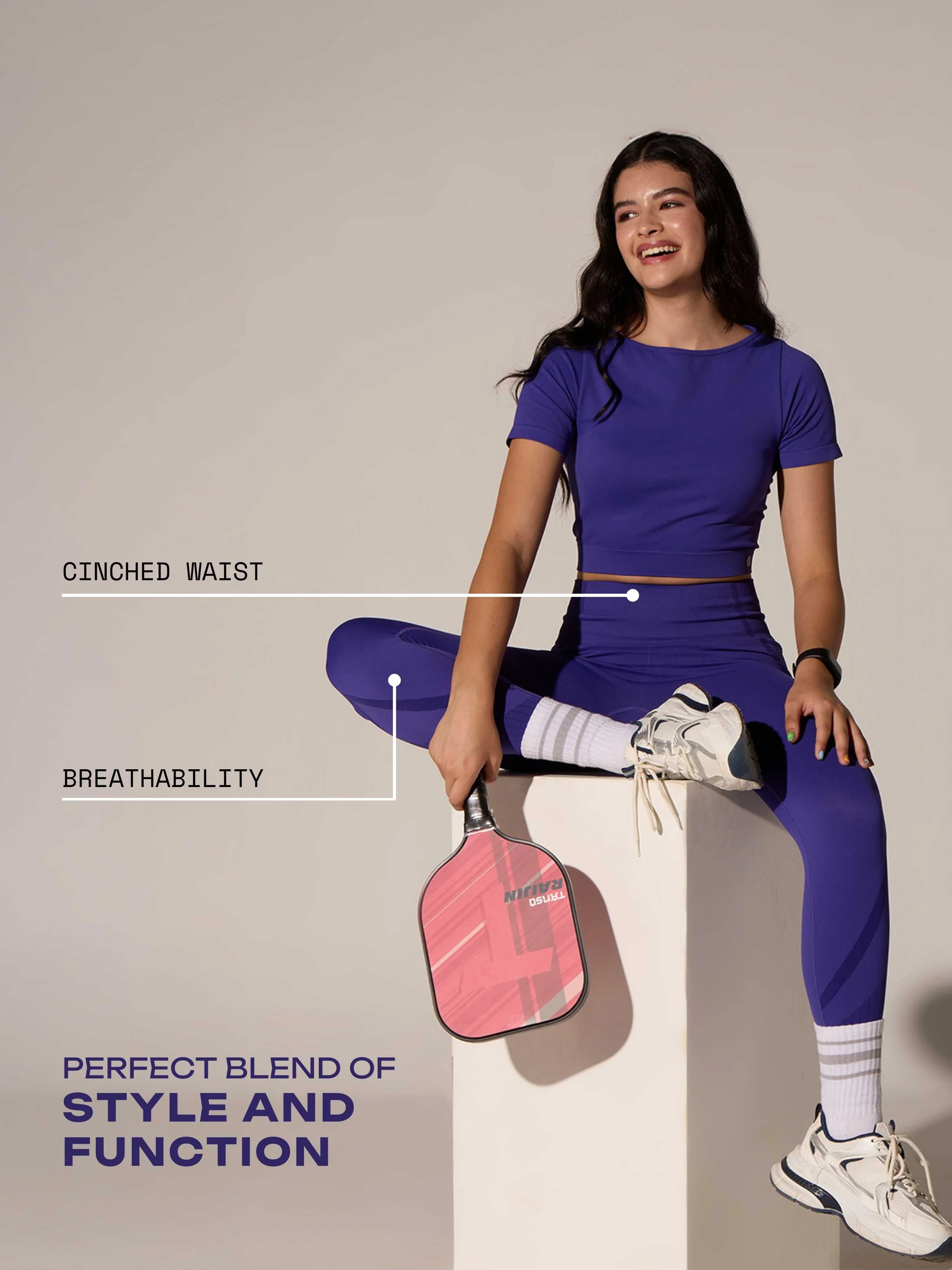 Purple Move Easy Leggings - Image 7