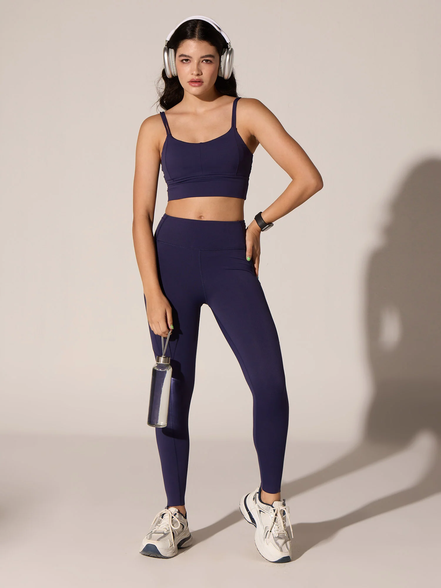 Purple Septa Pocket Leggings - Image 2