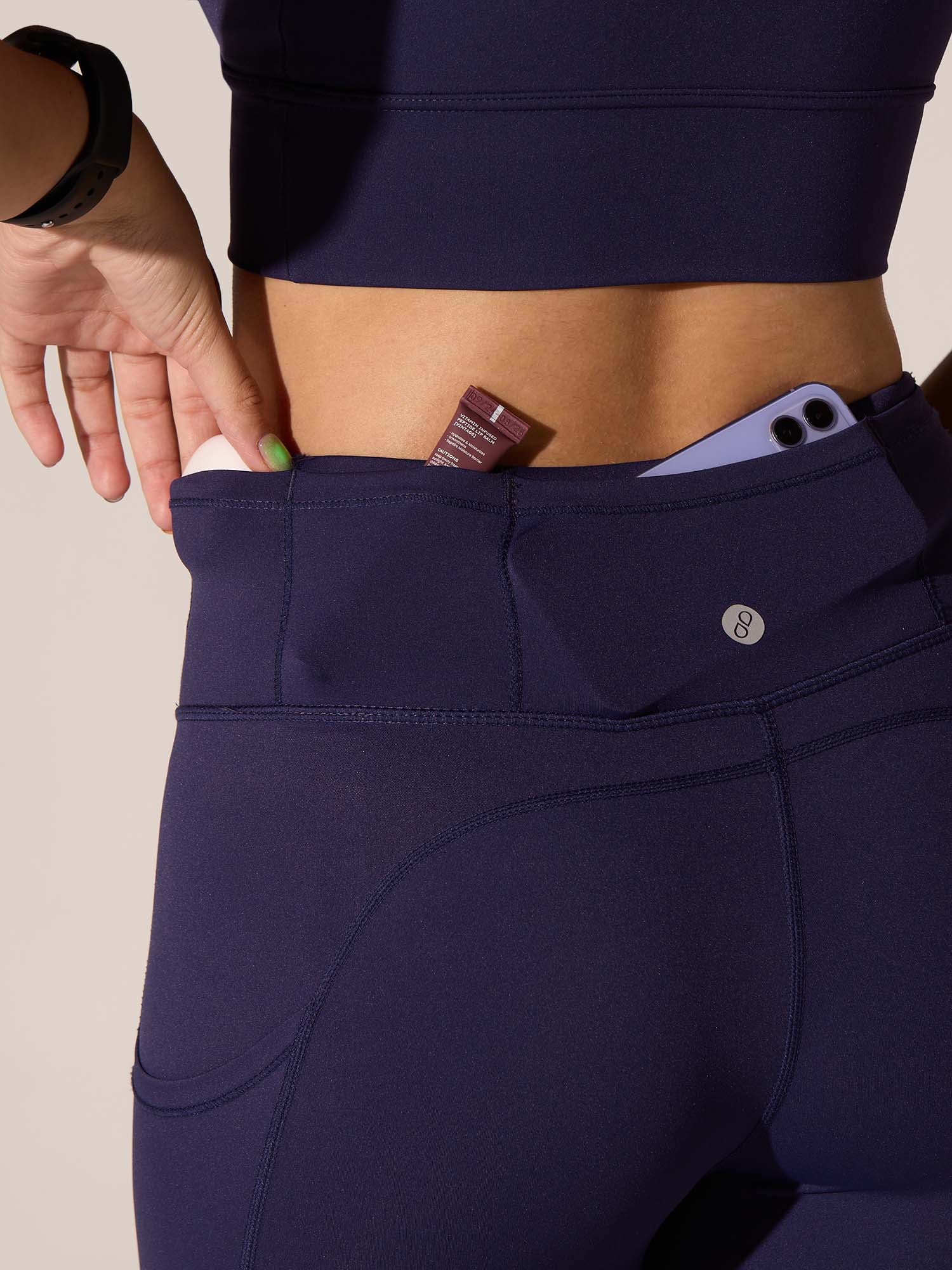 Purple Septa Pocket Leggings - Image 6