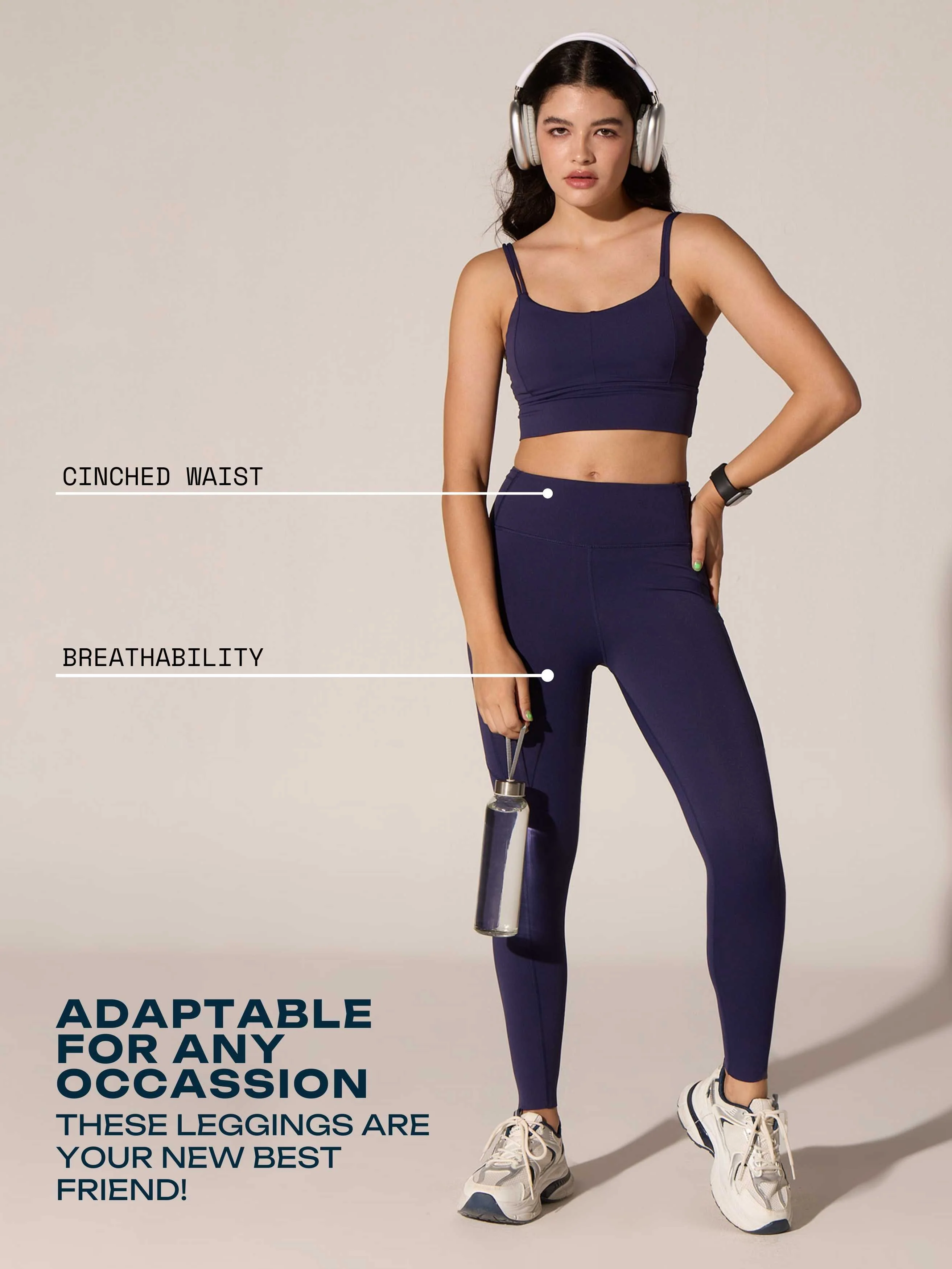 Purple Septa Pocket Leggings - Image 7
