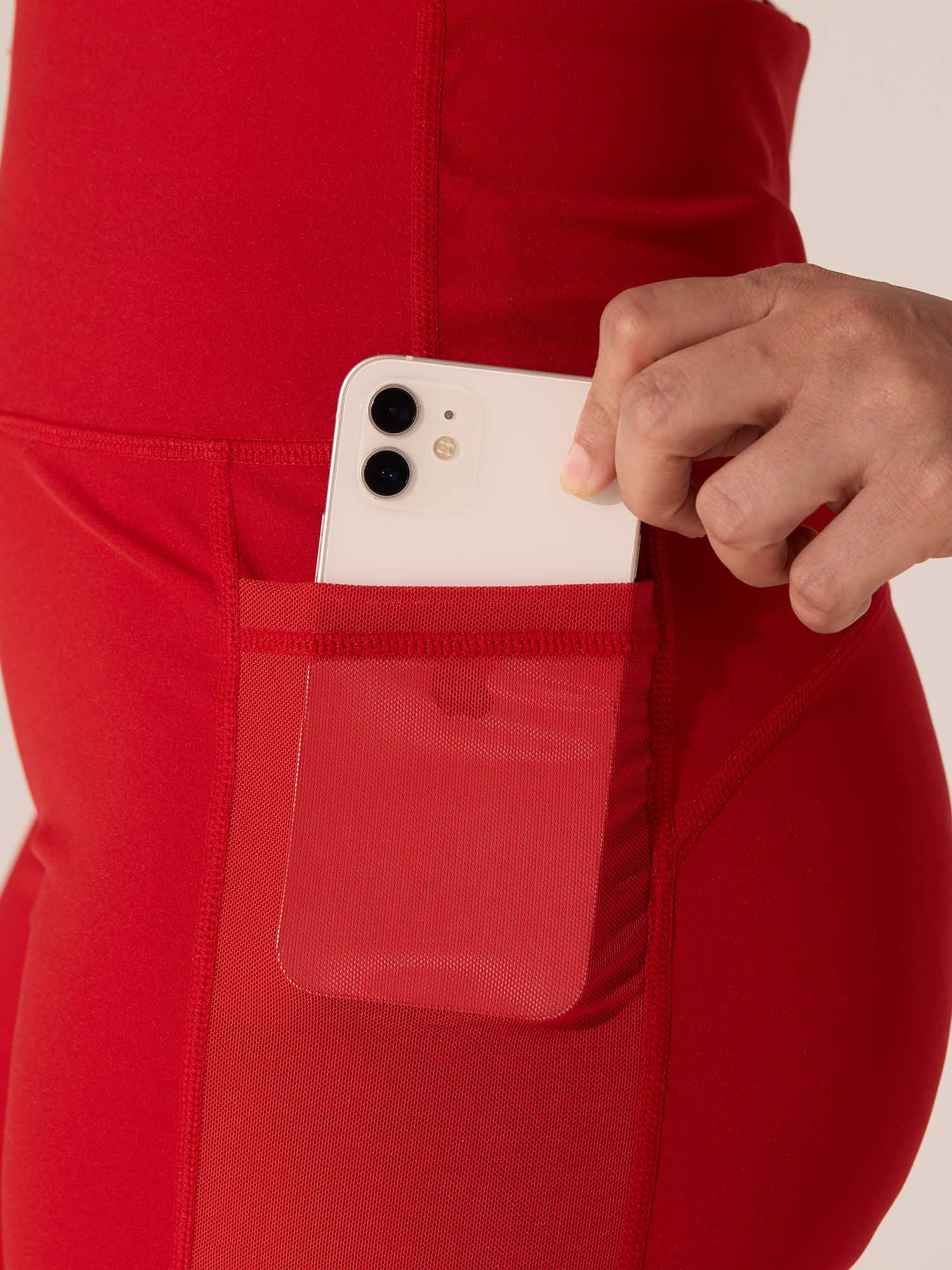 Red All-Day Flex Flare Pants - Image 8