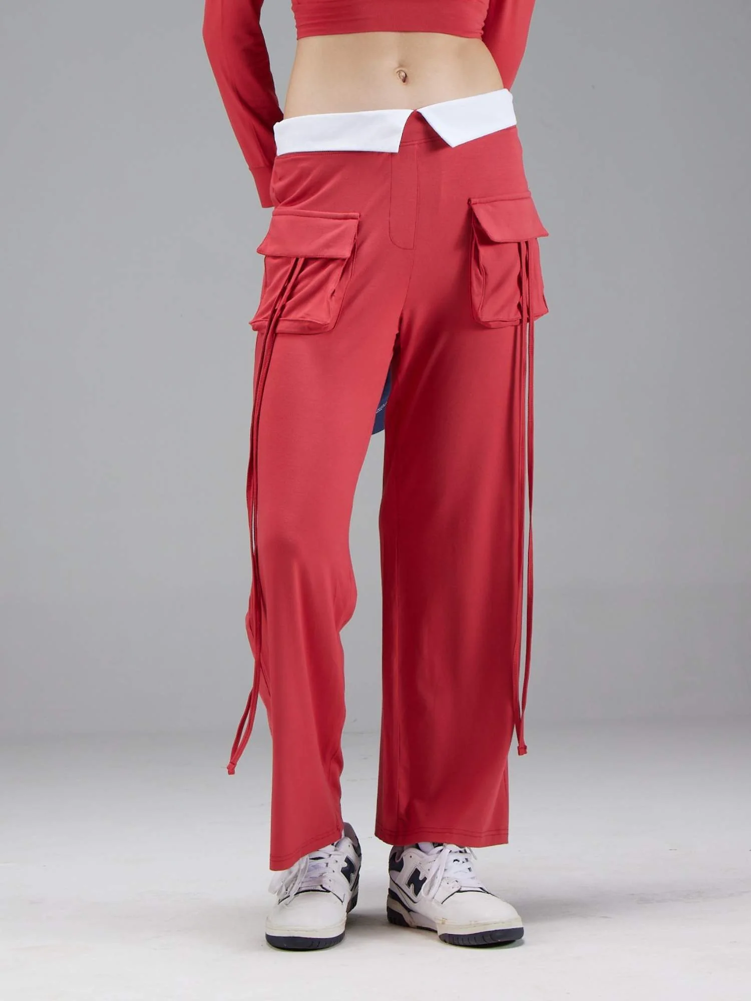 Red Asymmetrical Whirl Set - Image 3