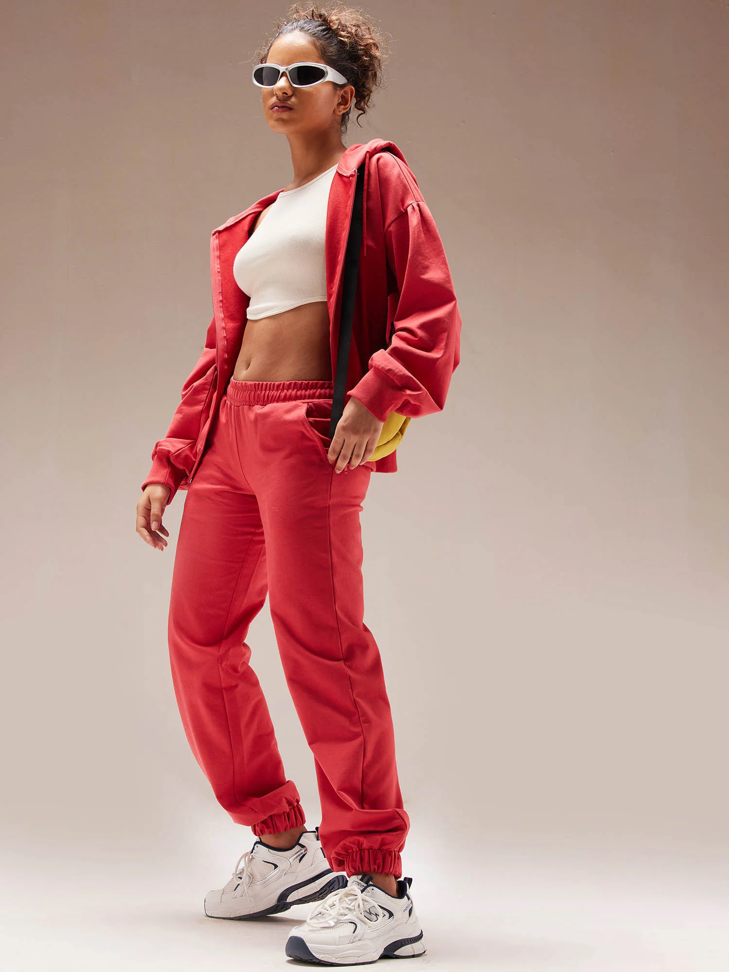 Red Kickback Joggers - Image 3