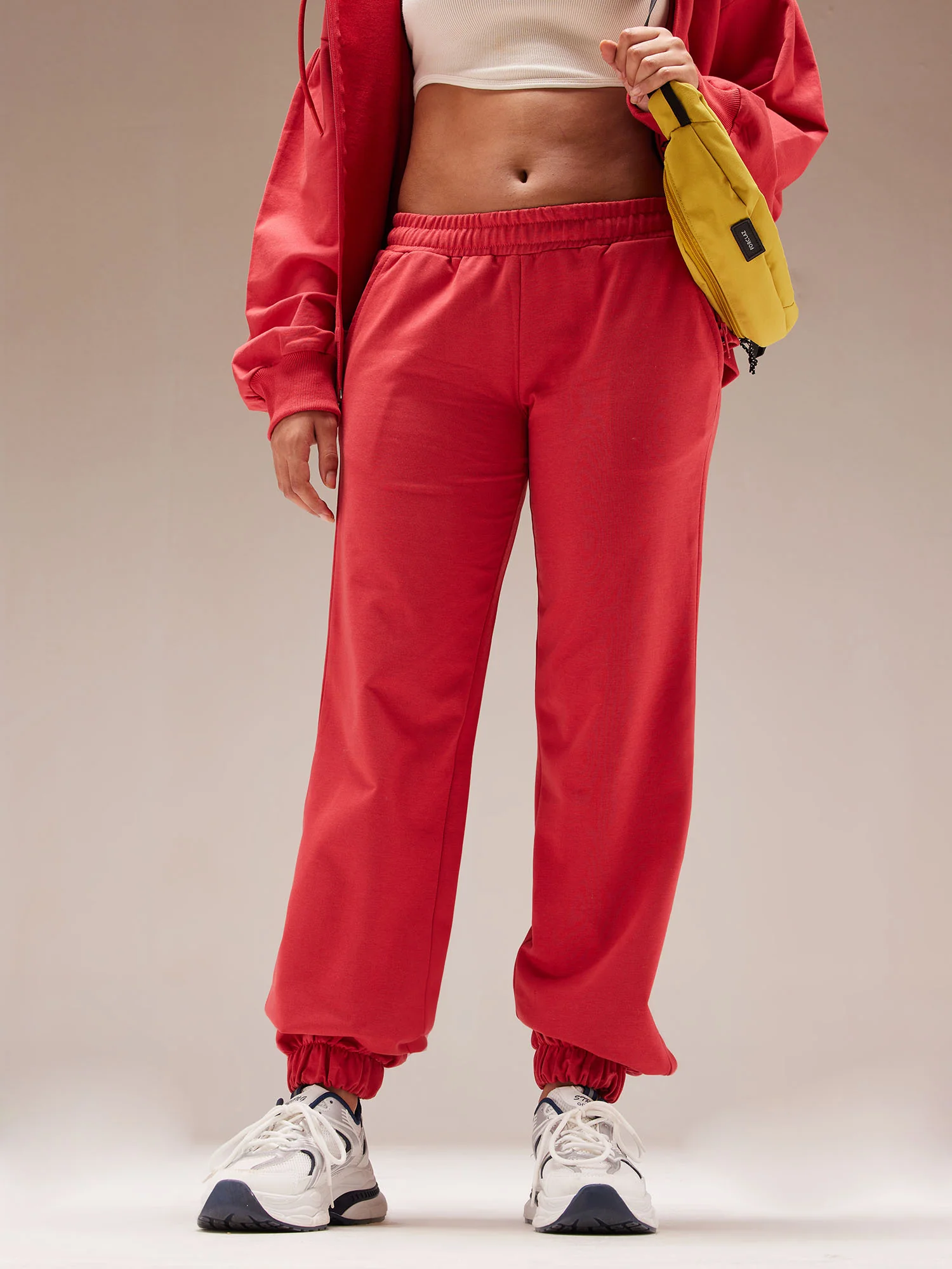 Red Kickback Joggers - Image 4