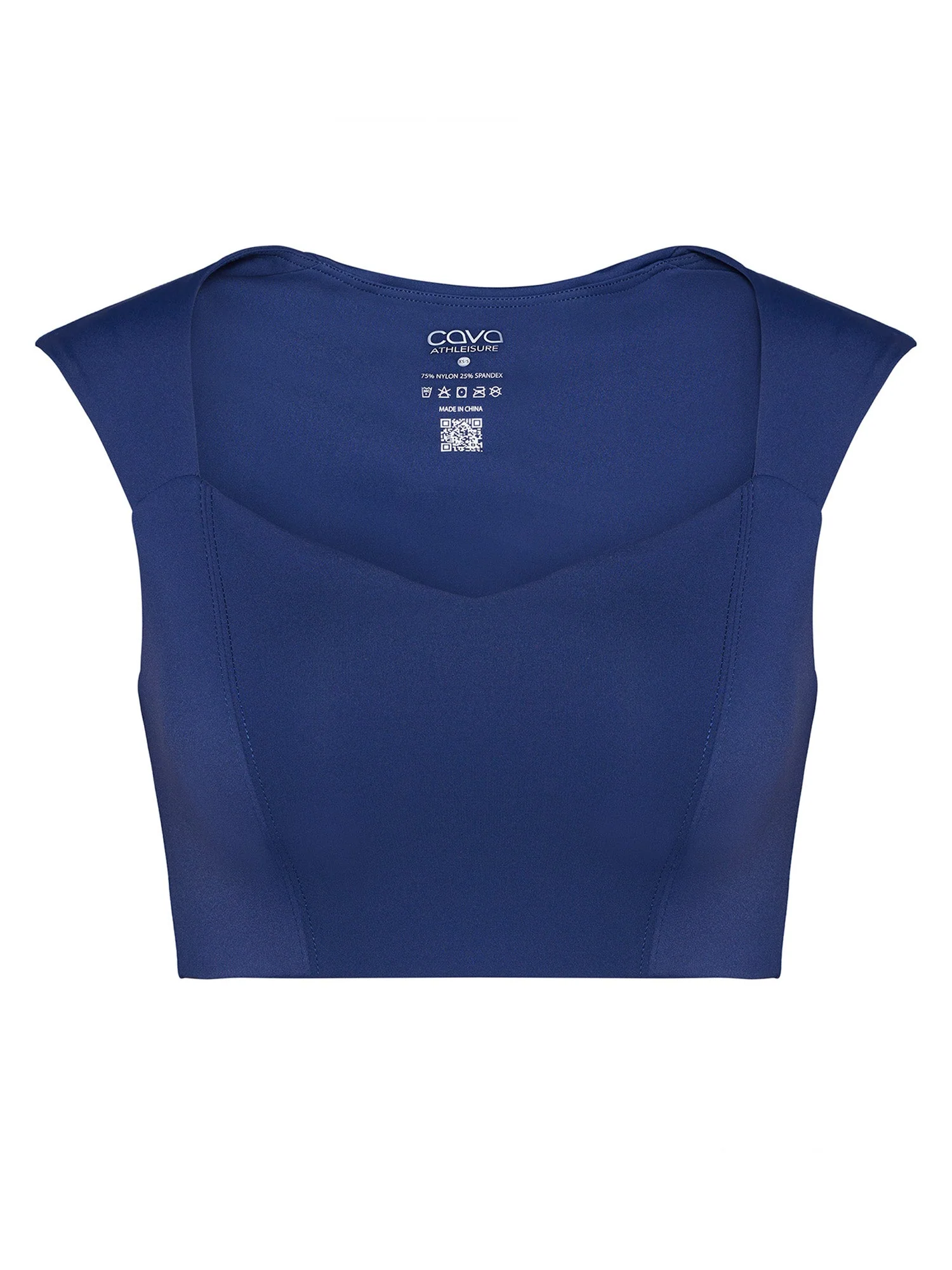 Royal Blue Radiant Sweetheart Neck top - Image 8