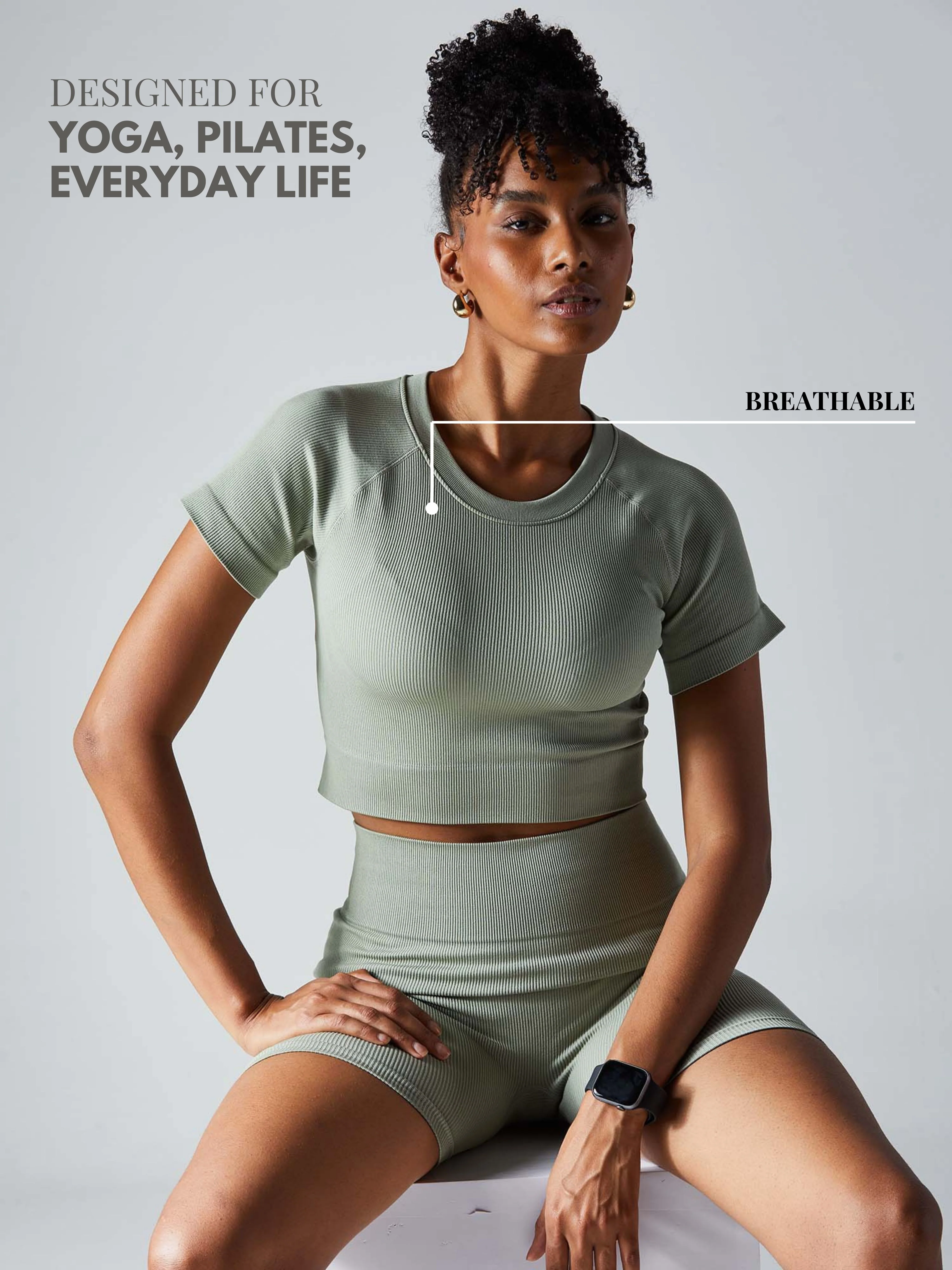Sage Pulse Cropped T-shirt - Image 4