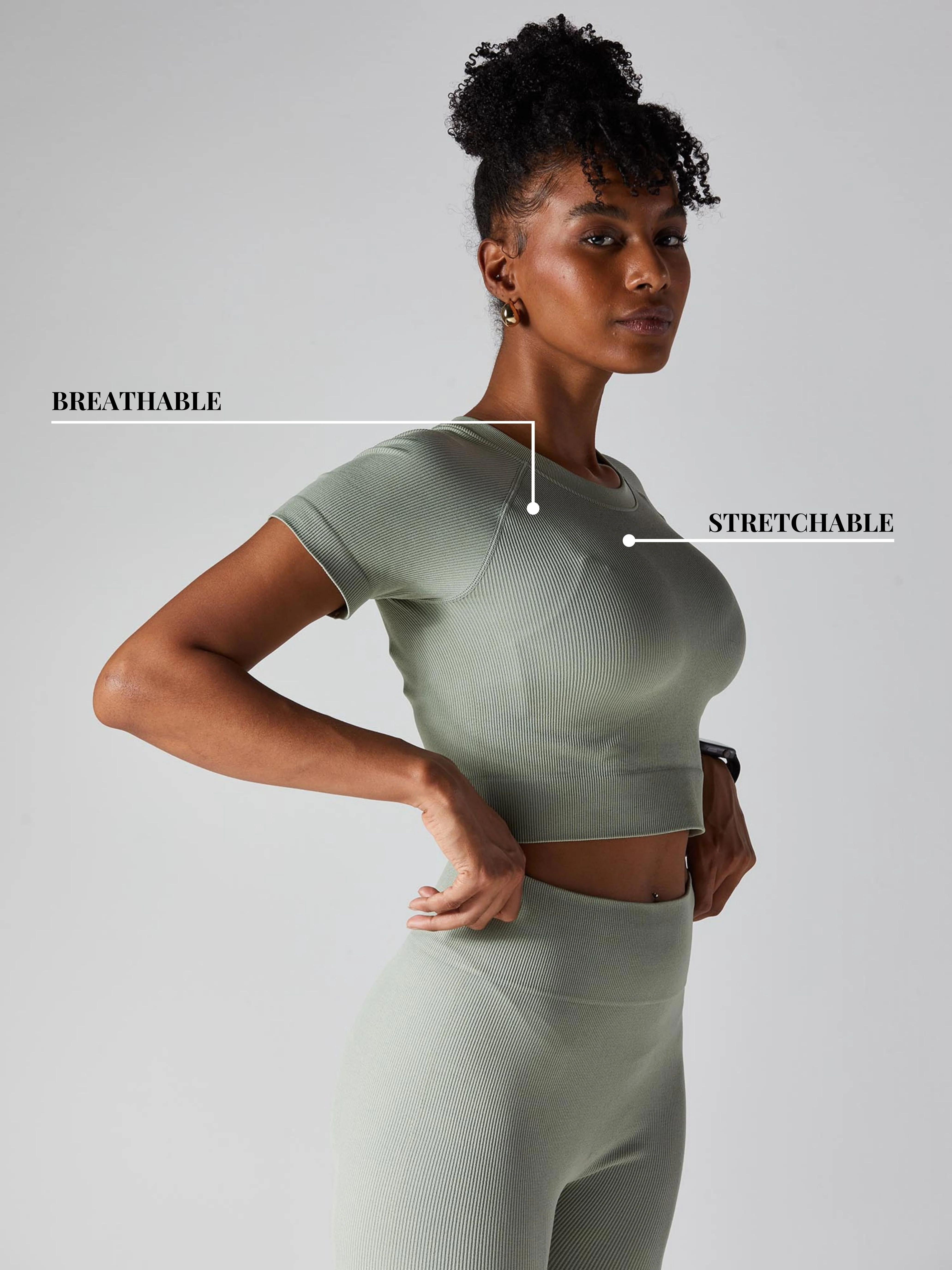 Sage Pulse Cropped T-shirt - Image 5