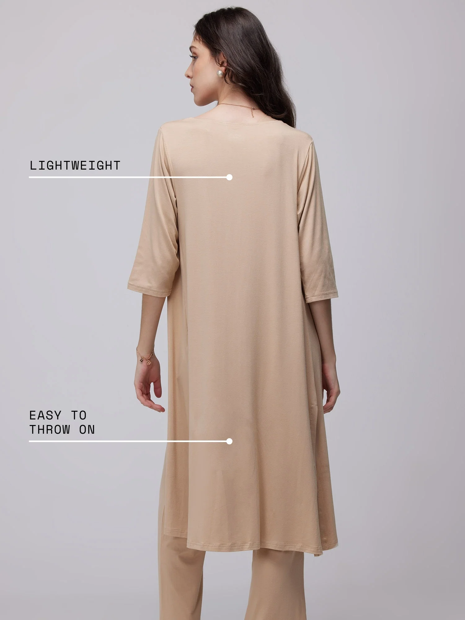 Sand Airy Two-Piece Top - Image 6