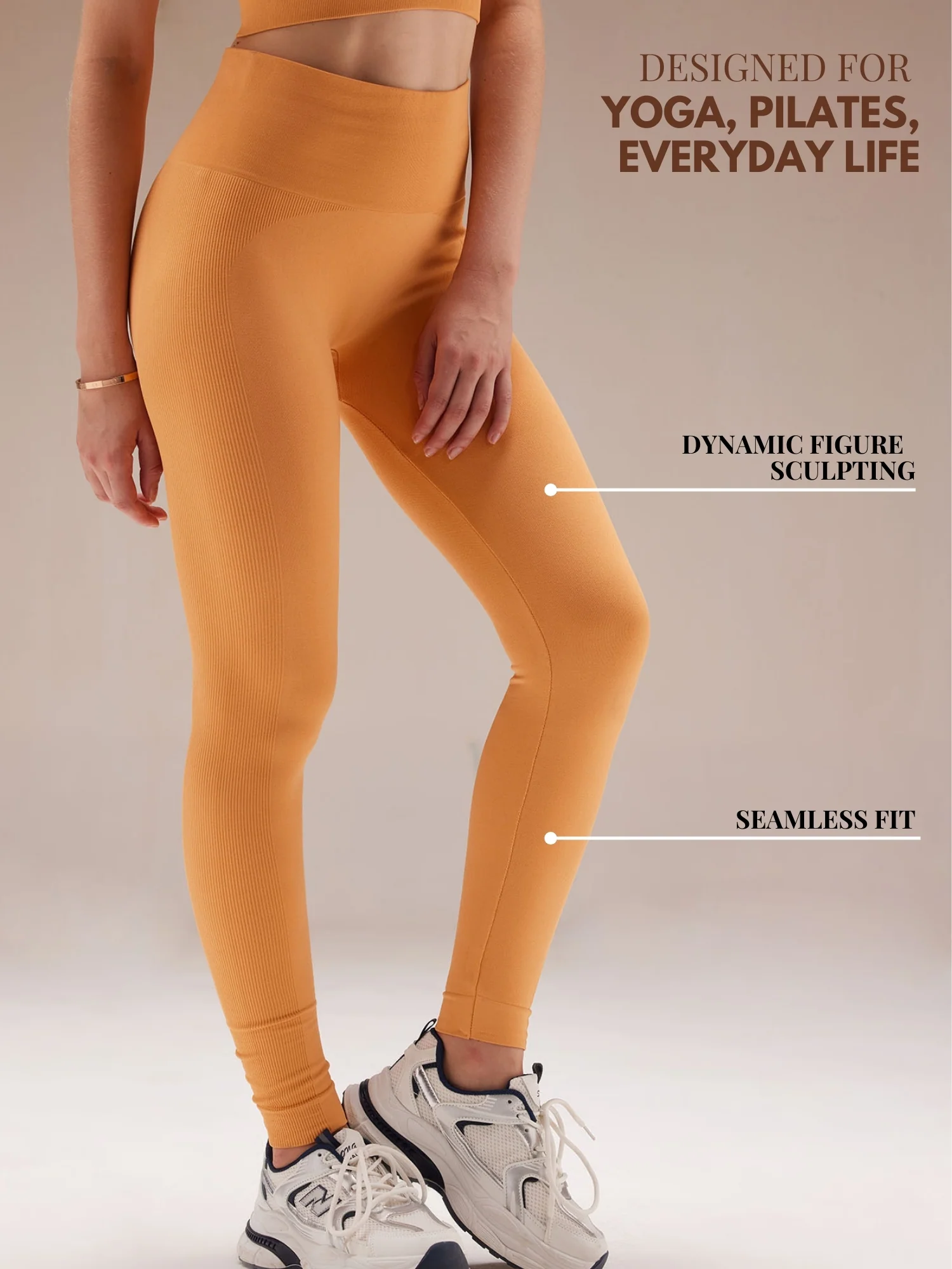 Sand Sky-Rise Leggings - Image 6