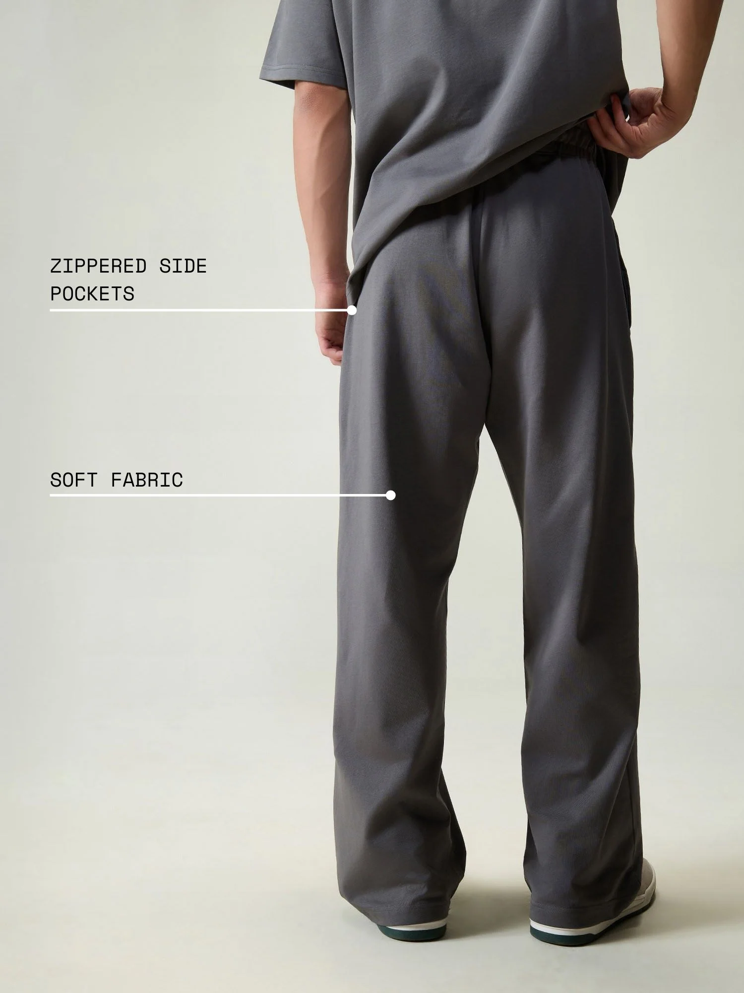Shadow Wide Leg Joggers - Image 4