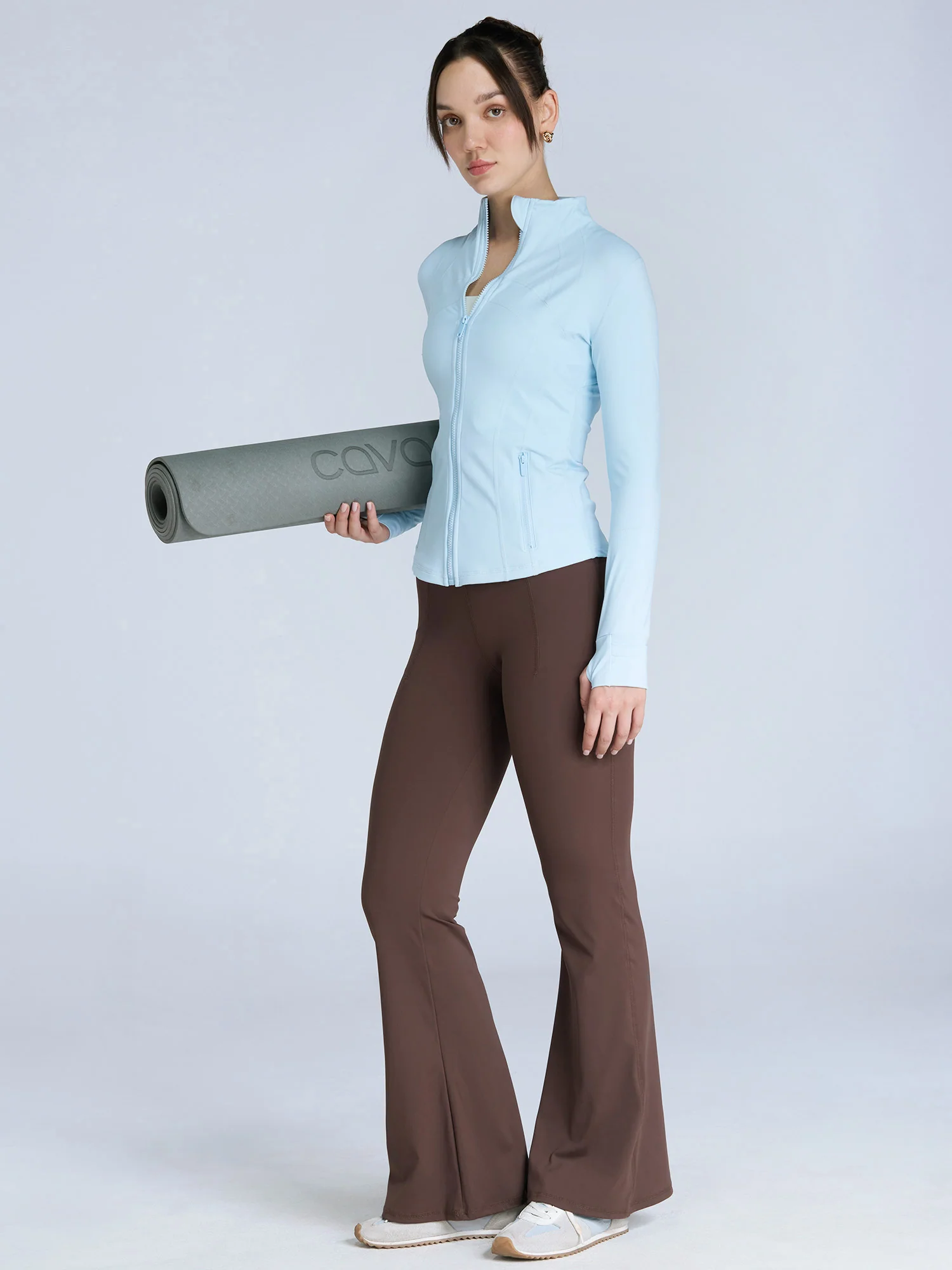 Sky Blue Contour Jacket - Image 2