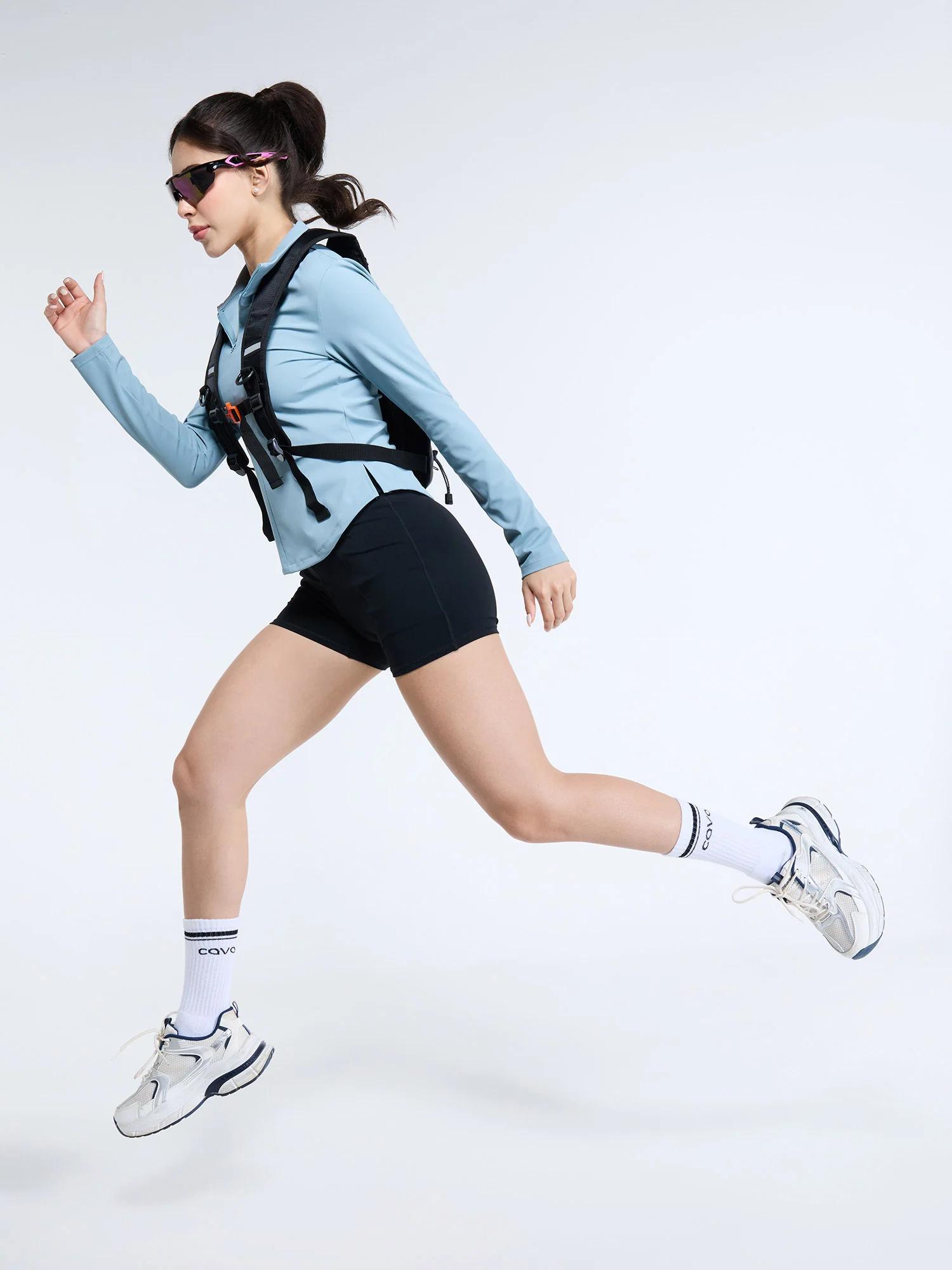 Sky Blue Zip-It-Up Top - Image 2
