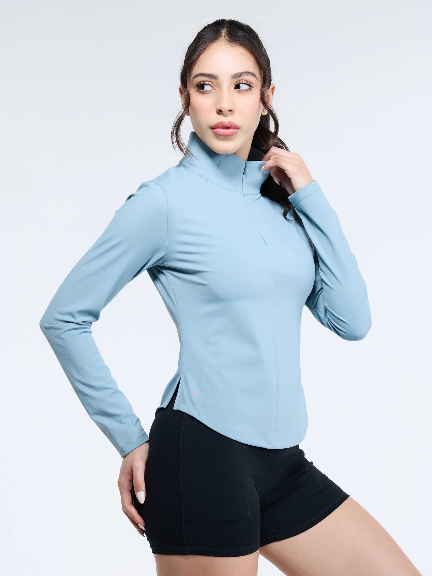 Sky Blue Zip-It-Up Top - Image 5