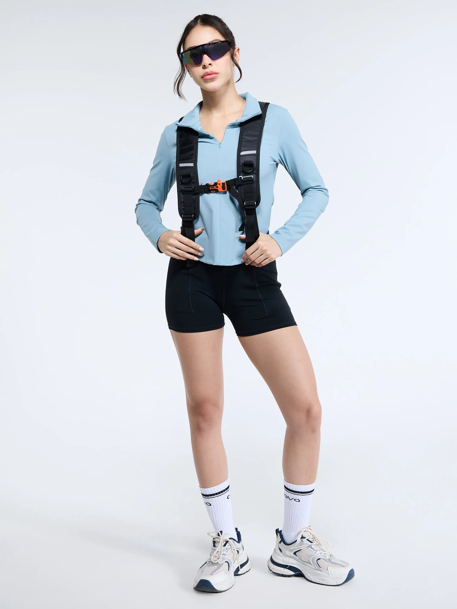 Sky Blue Zip-It-Up Top - Image 7