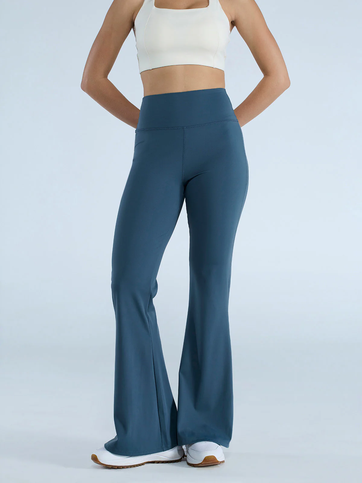 Slate Contour Flared Leggings - Image 5