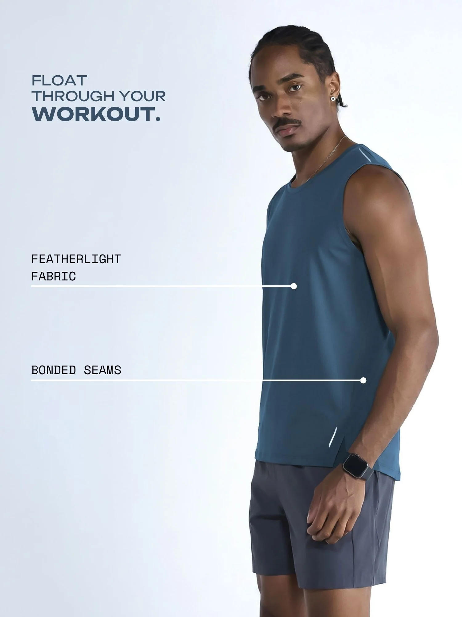 Slate Ozone Sleeveless Tank - Image 3