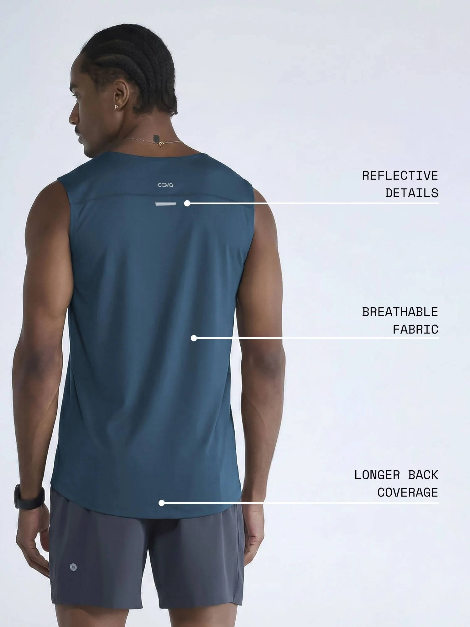 Slate Ozone Sleeveless Tank - Image 4