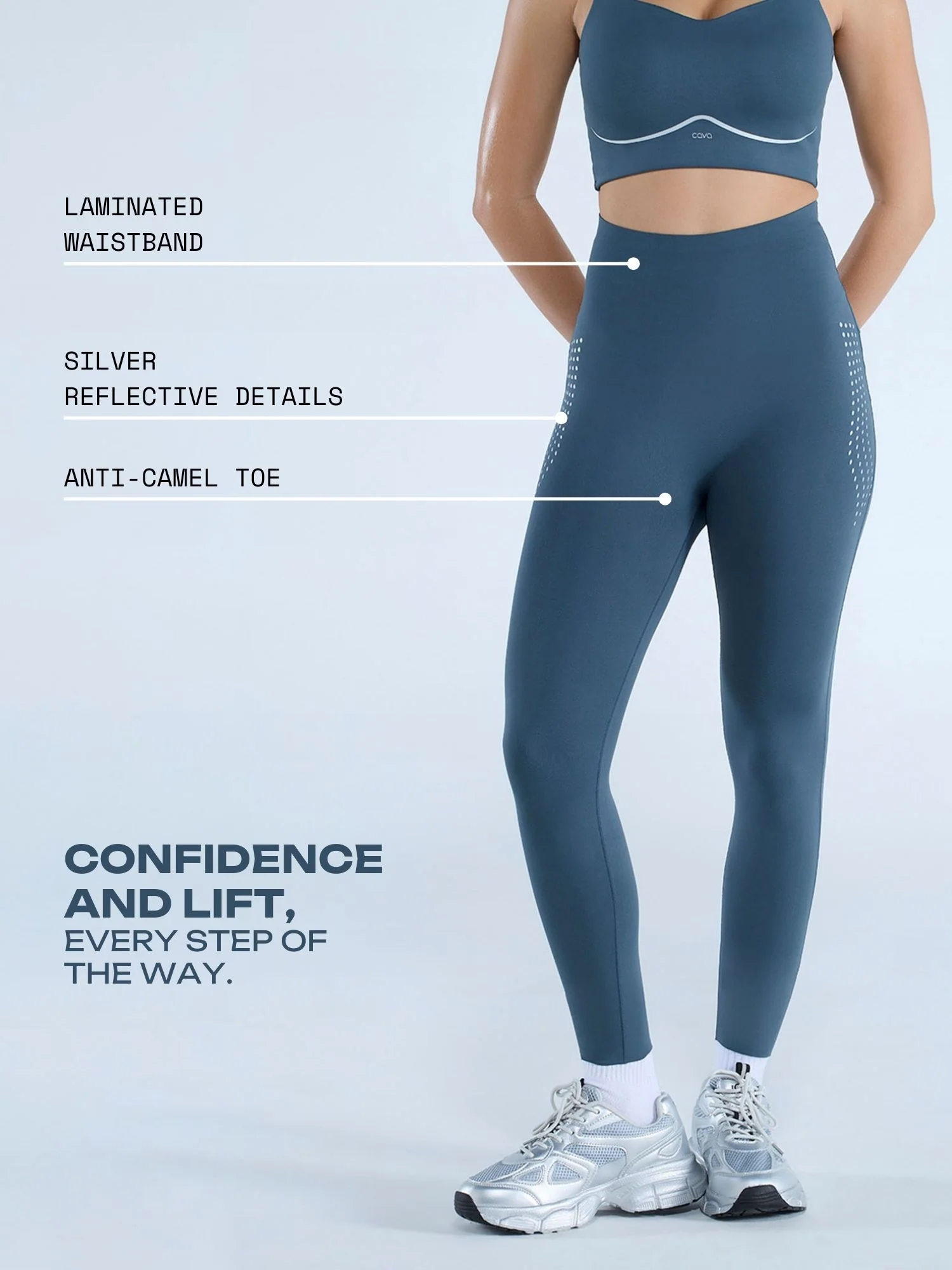 Slate Studio Compression Leggings - Image 3