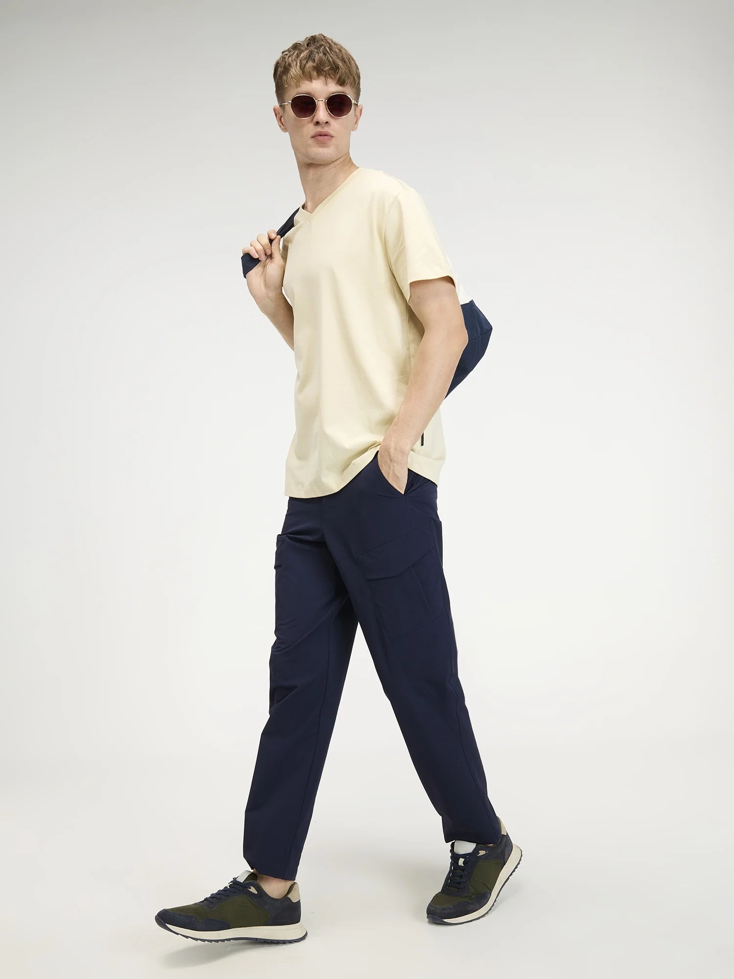 Staple Supima V-Neck T-shirt - Pack of 3 - Image 2