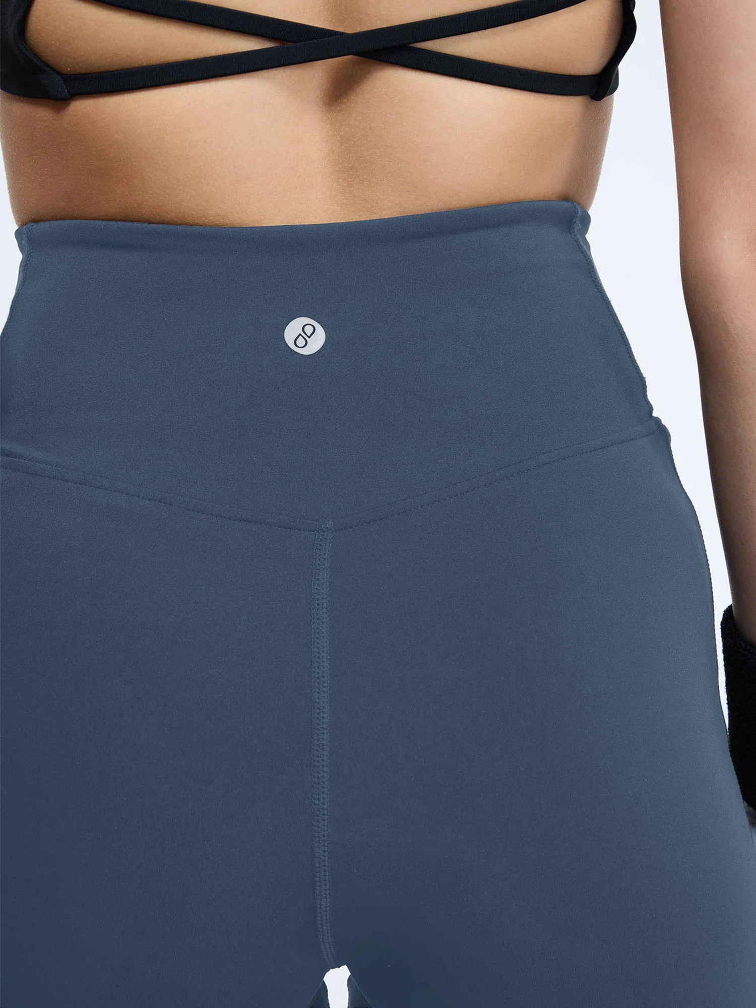 Steel Blue Hourglass Booty Shorts - Image 7