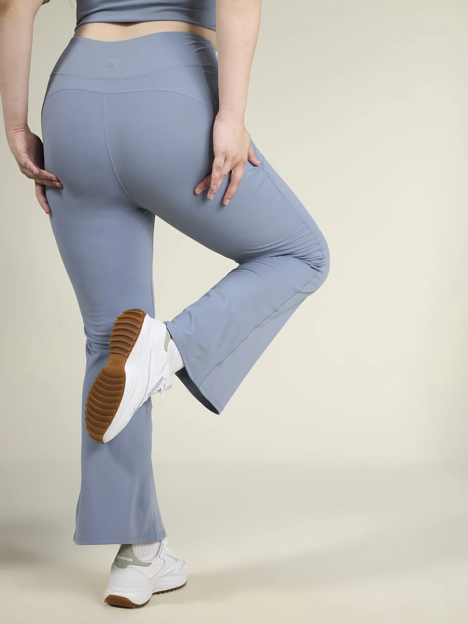 Storm Blue Sculpt Bootcut Leggings - Image 7