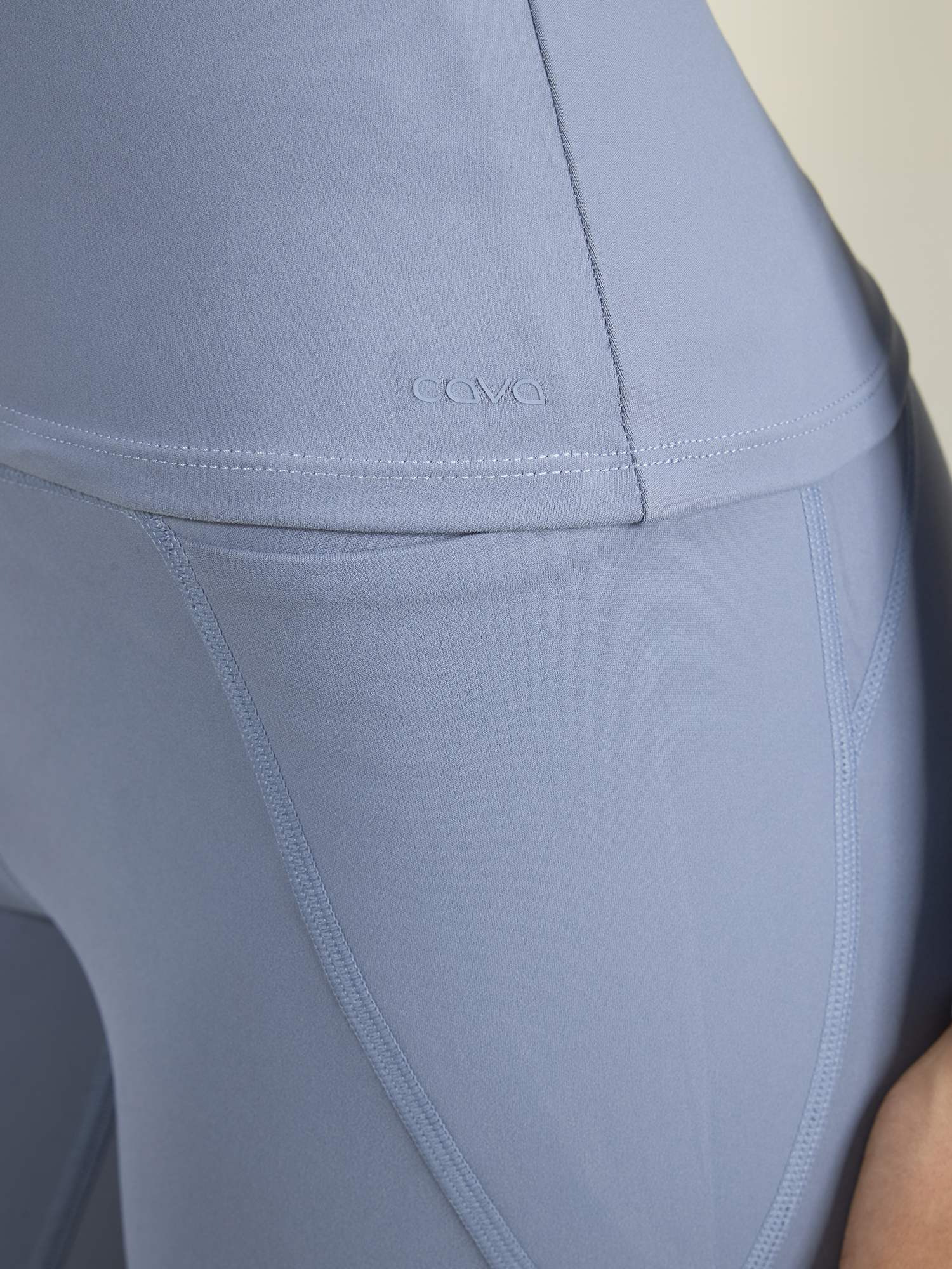 Storm Blue Sculpt Scoop Top - Image 6
