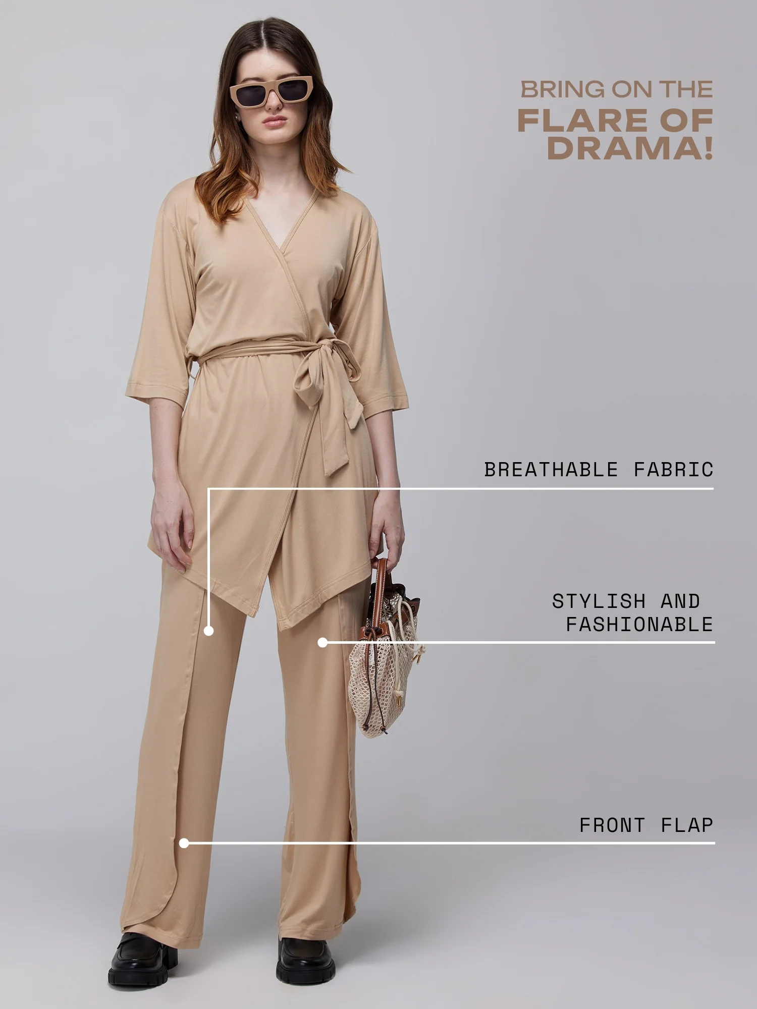 Sand Ease Flare Pants - Image 7