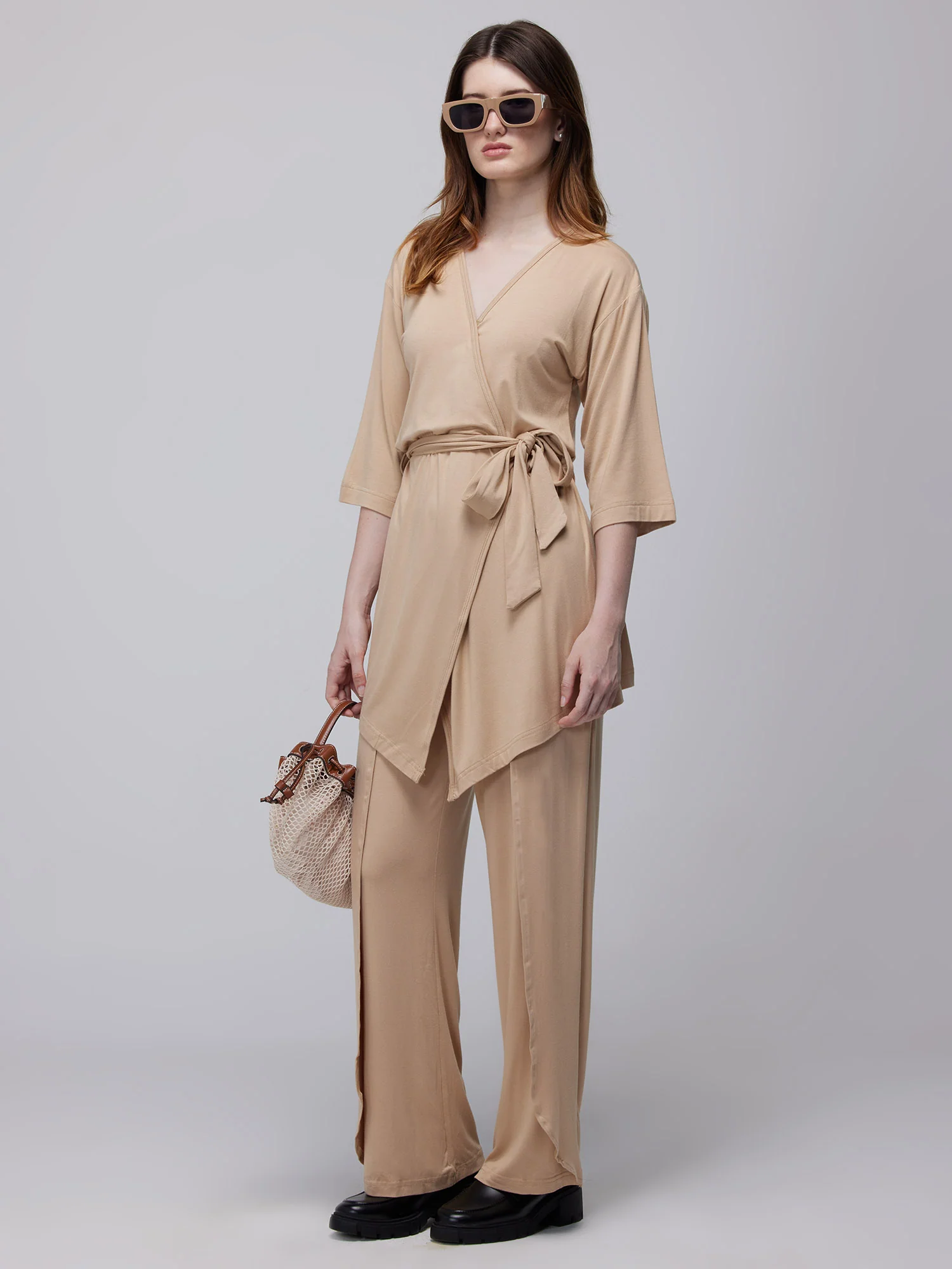 Sand Ease Wrap Top - Image 2