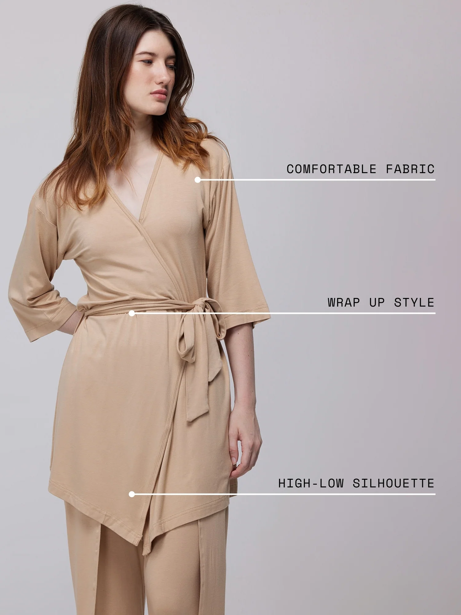 Sand Ease Wrap Top - Image 6