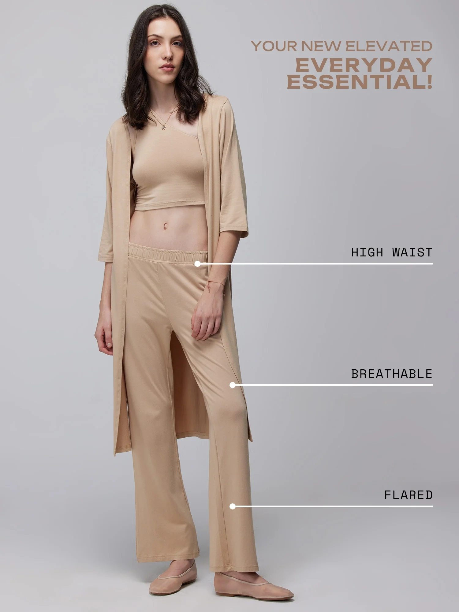 Sand Float Flare Pants - Image 4