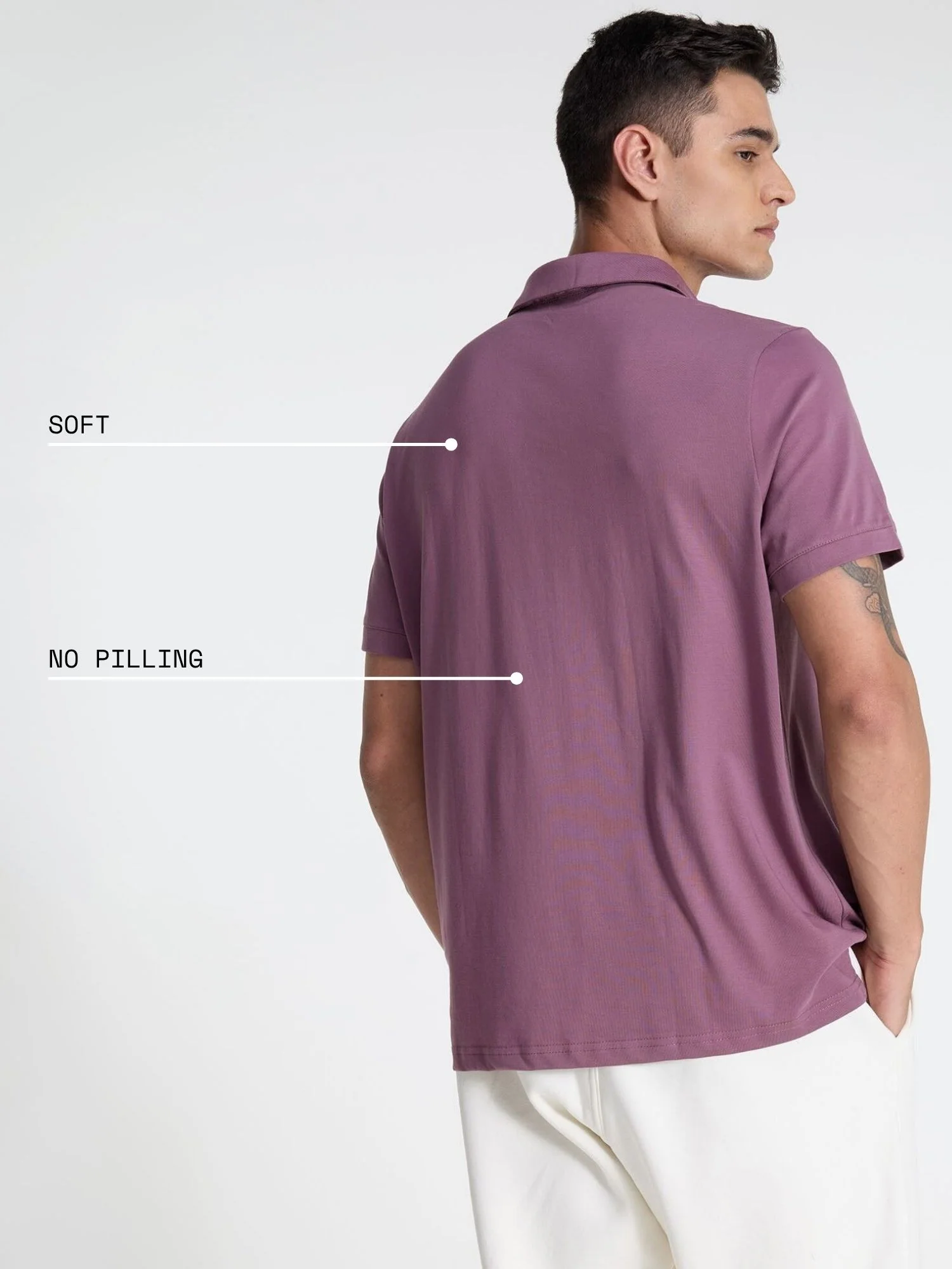 Thistle Supima Polo T-shirt - Regular Fit - Image 4