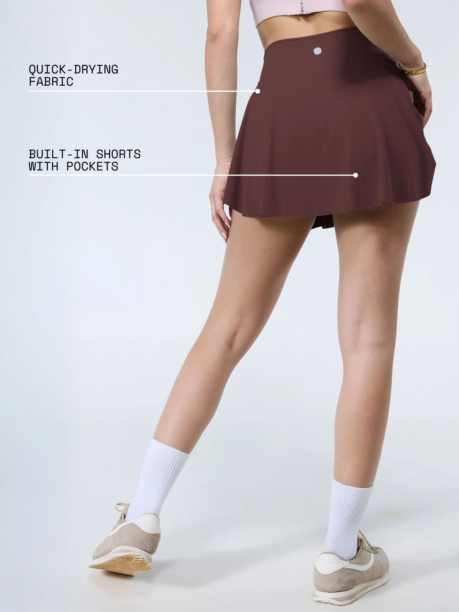 Toasted Swirl Tennis Skorts - Image 4