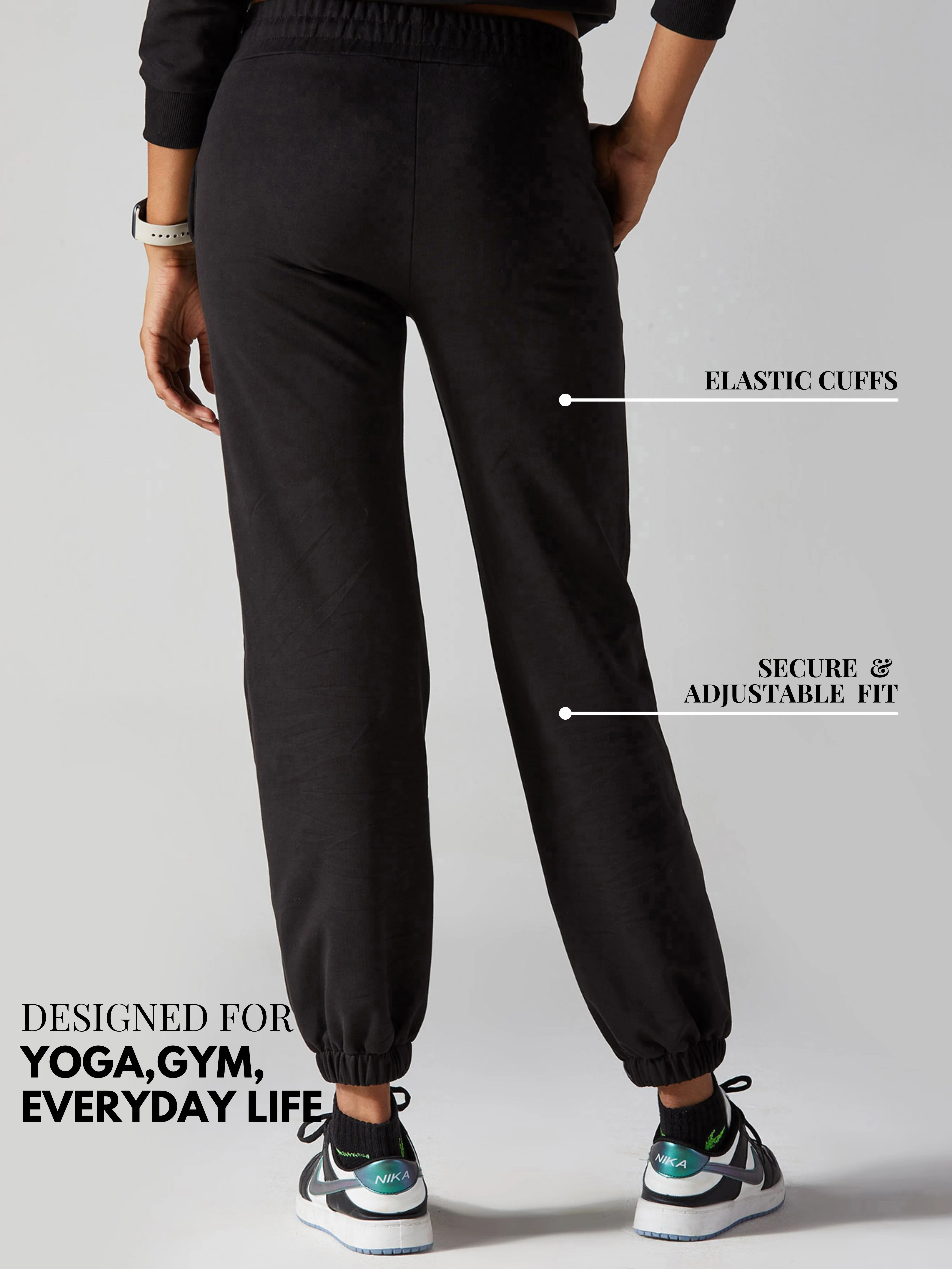 Black urban joggers - Image 5