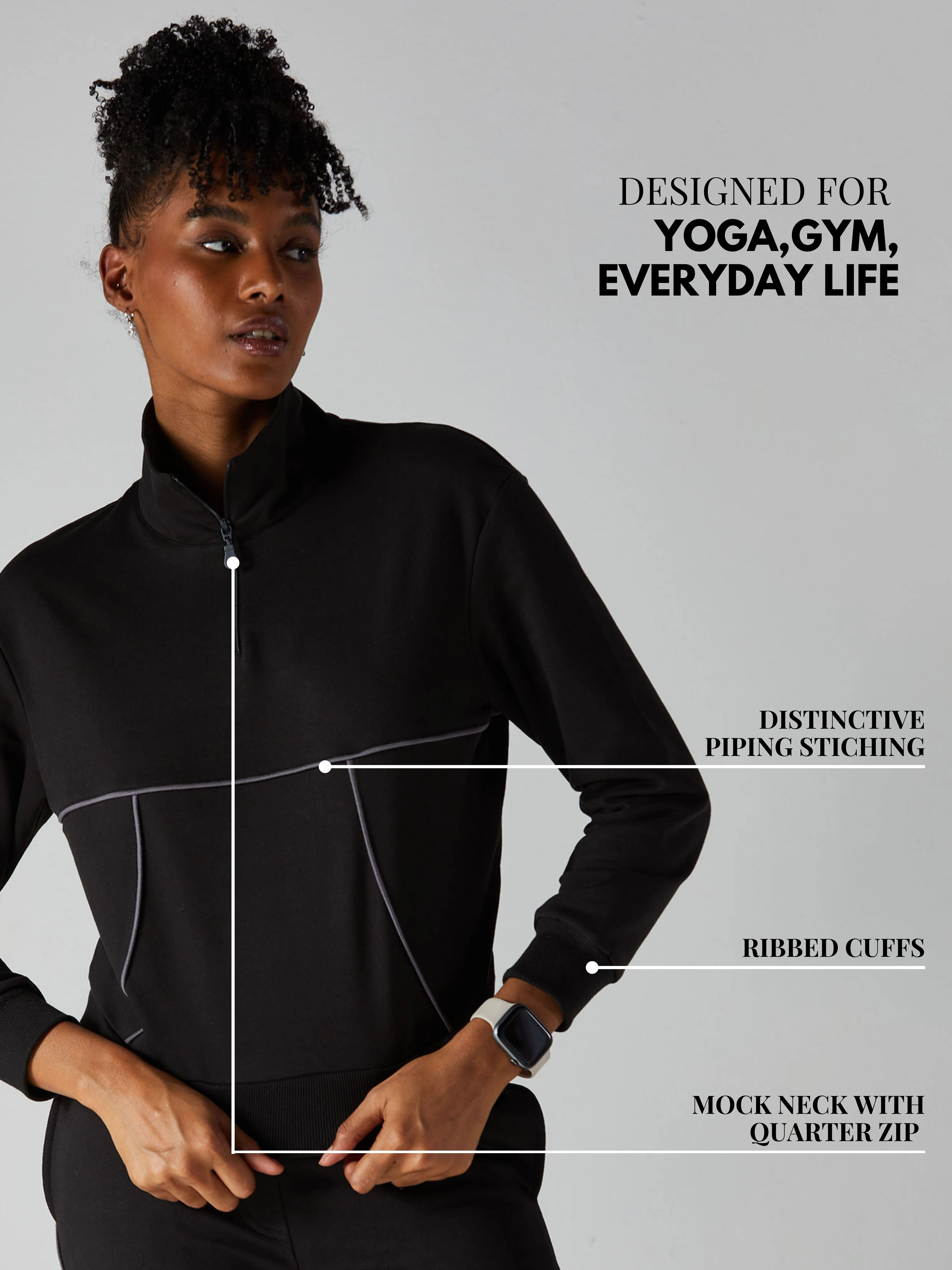 Urban Q-zip Sweatshirt - Image 3