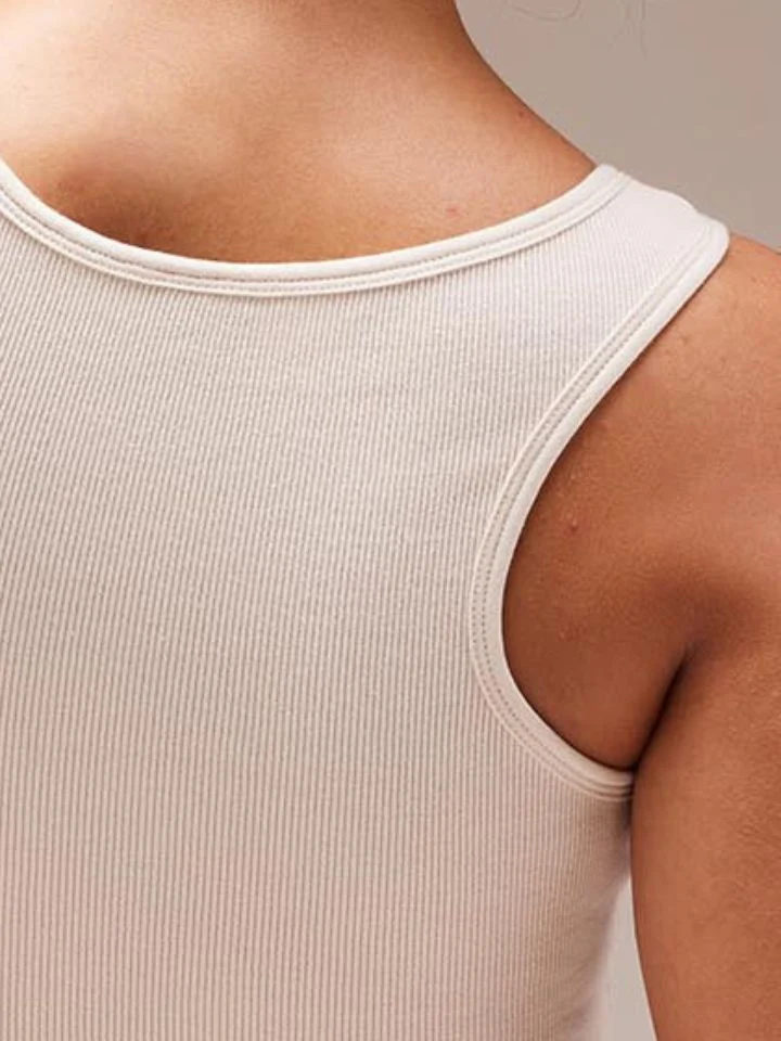 White All Day Rib Top - Image 6