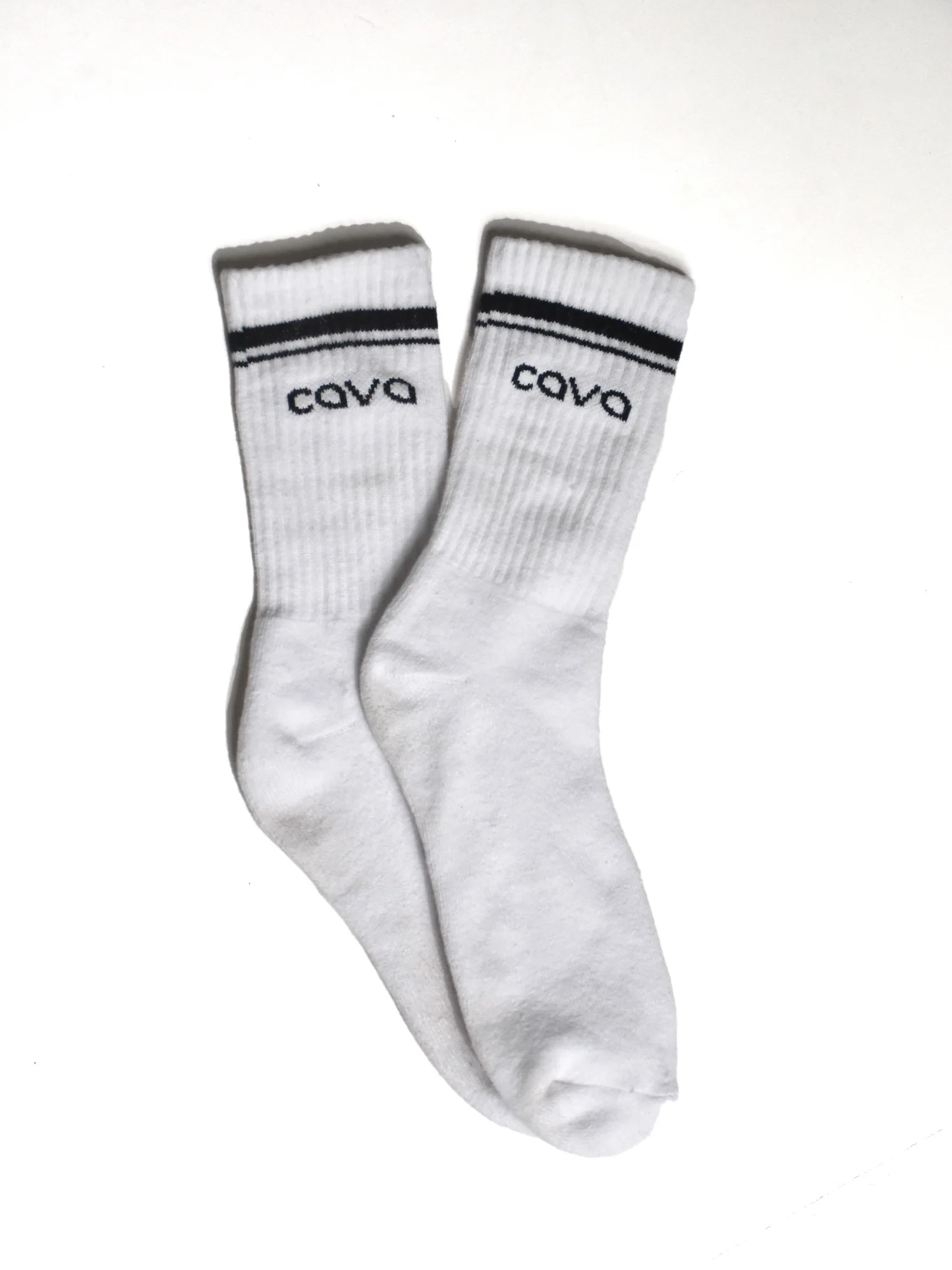 White Cava Unisex Socks - Image 3
