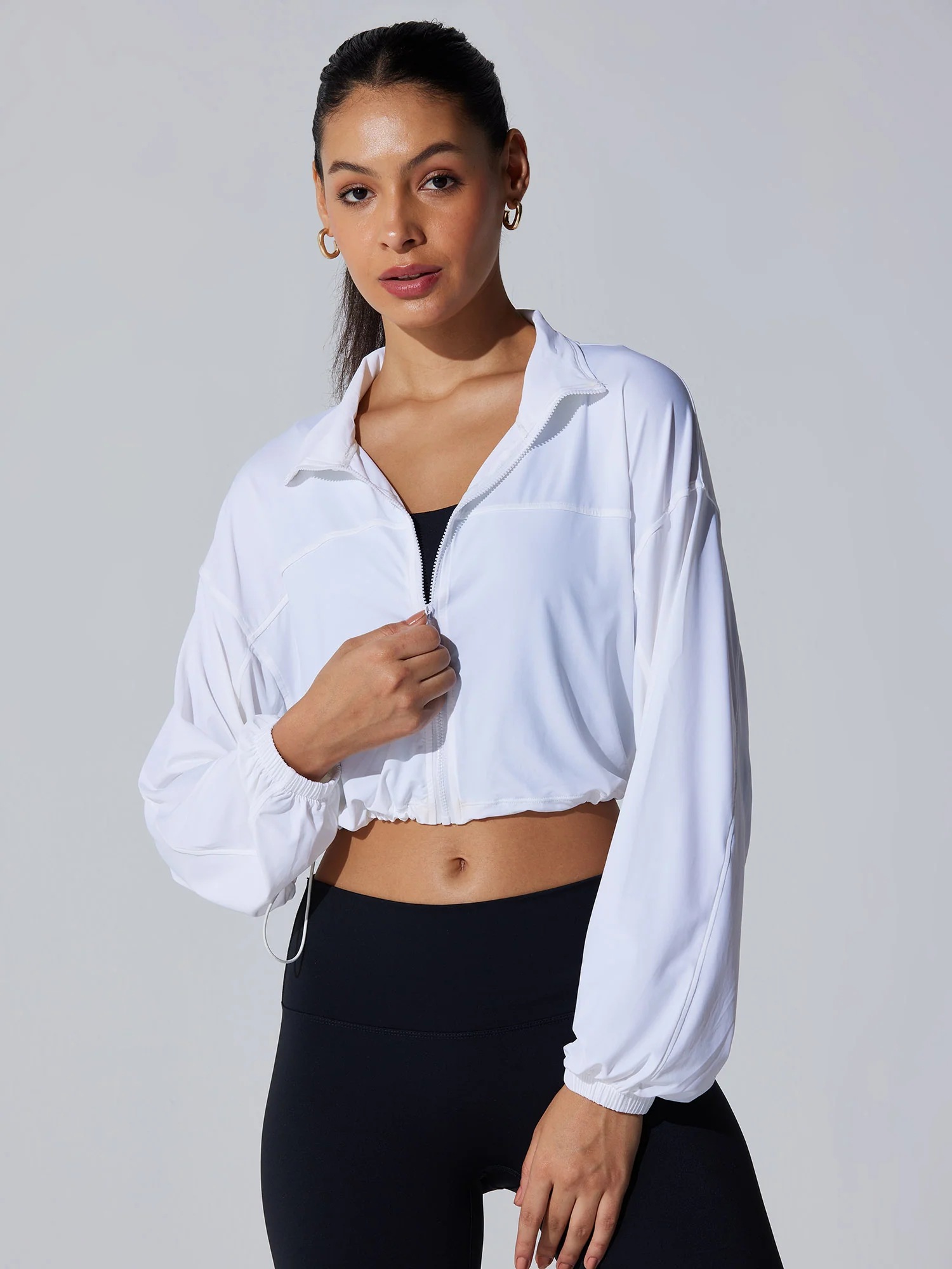 White Elevate 24/7 Cinch Jacket - Image 5