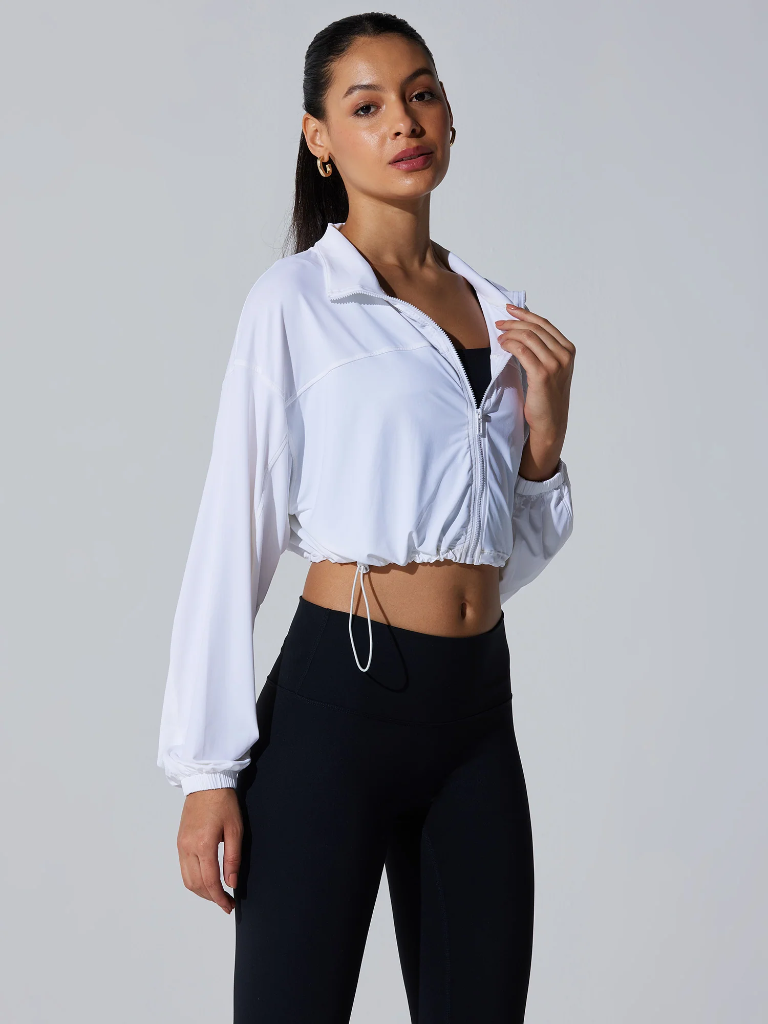 White Elevate 24/7 Cinch Jacket - Image 6