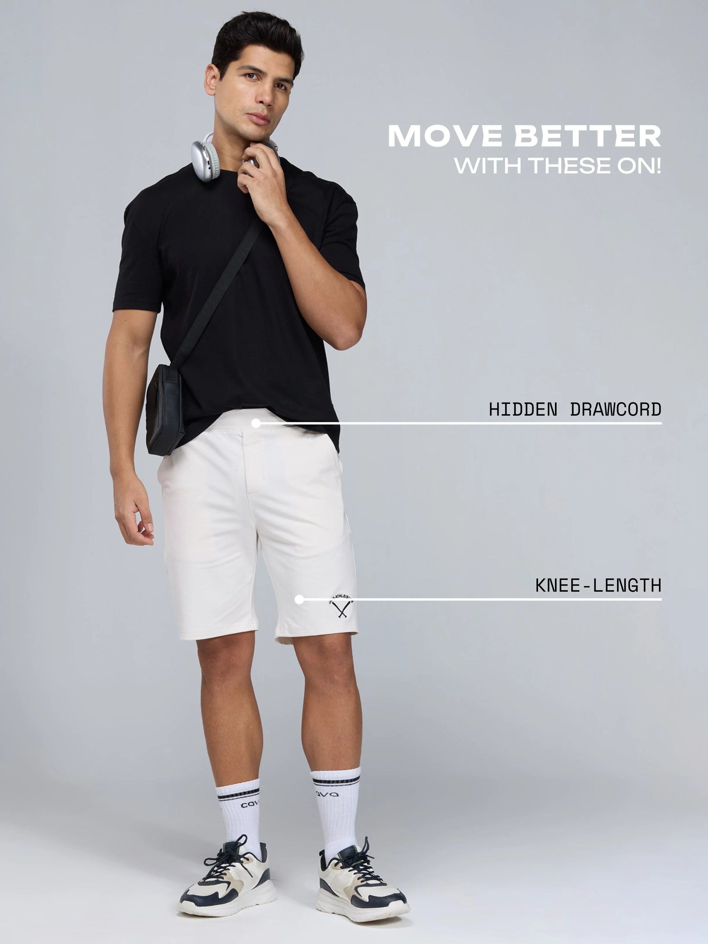 White Relax-in Shorts - Image 5